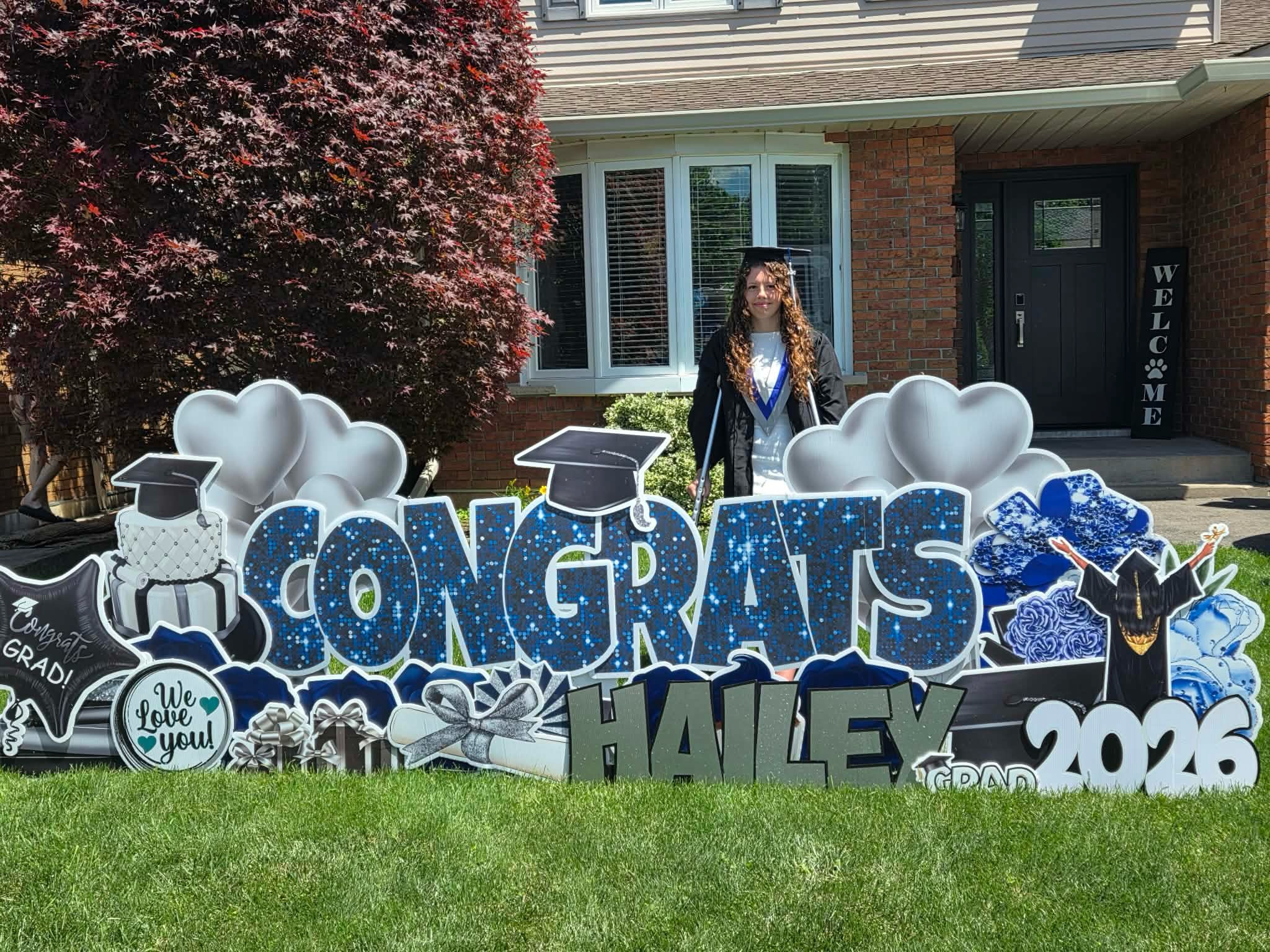 Love this pic.. π₯°π₯°
Congratulations on your graduation Hailey! Wishing you all the best on your next chapter!
WooHoo! Grad 2026!! πππ
www.nadinenoelledesign.com
#grad2026 #hamiltonevents #lawnsignrental #nadinenoelledesign