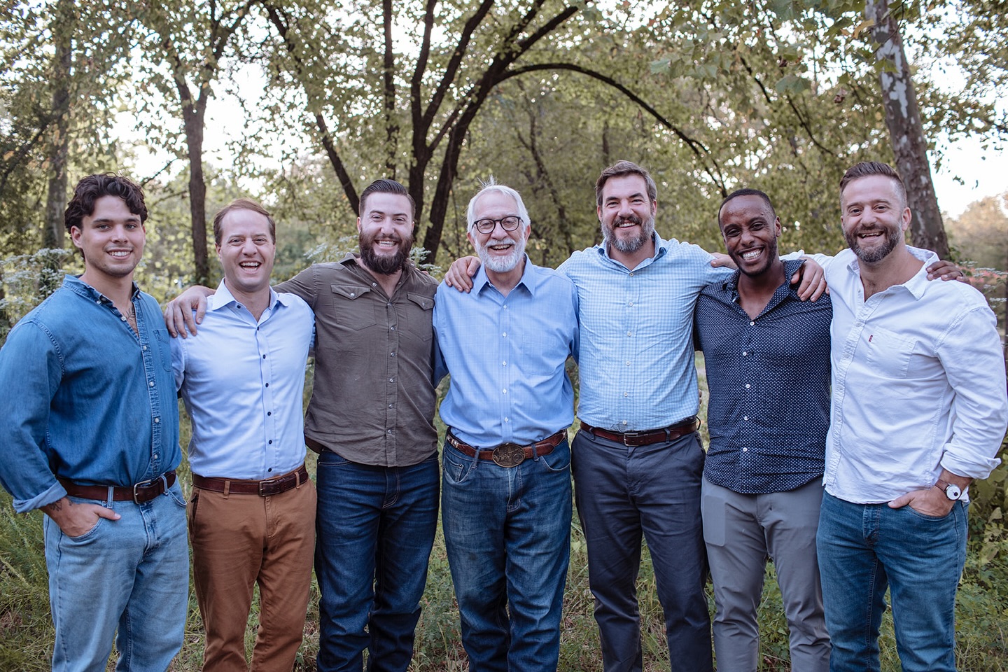 I stand on the shoulders of giants. And amongst them. I love that I get to write about parenting and do stuff like the @intentionalfatherhood_ podcast. But no one can father alone. I’m so grateful for my dad. Whenever I share my testimony, it begins with “I grew up in an incredible family with a Dad who loved me and loved Jesus.” These brothers in this picture all continue that legacy. I’m so grateful for them too. My boys have so many great father figures, some they call dad, others they call uncle, and one they call “Papa Boss.” Happy Father’s Day to all of you, men. It’s a once in a generation opportunity that we get to do this together.