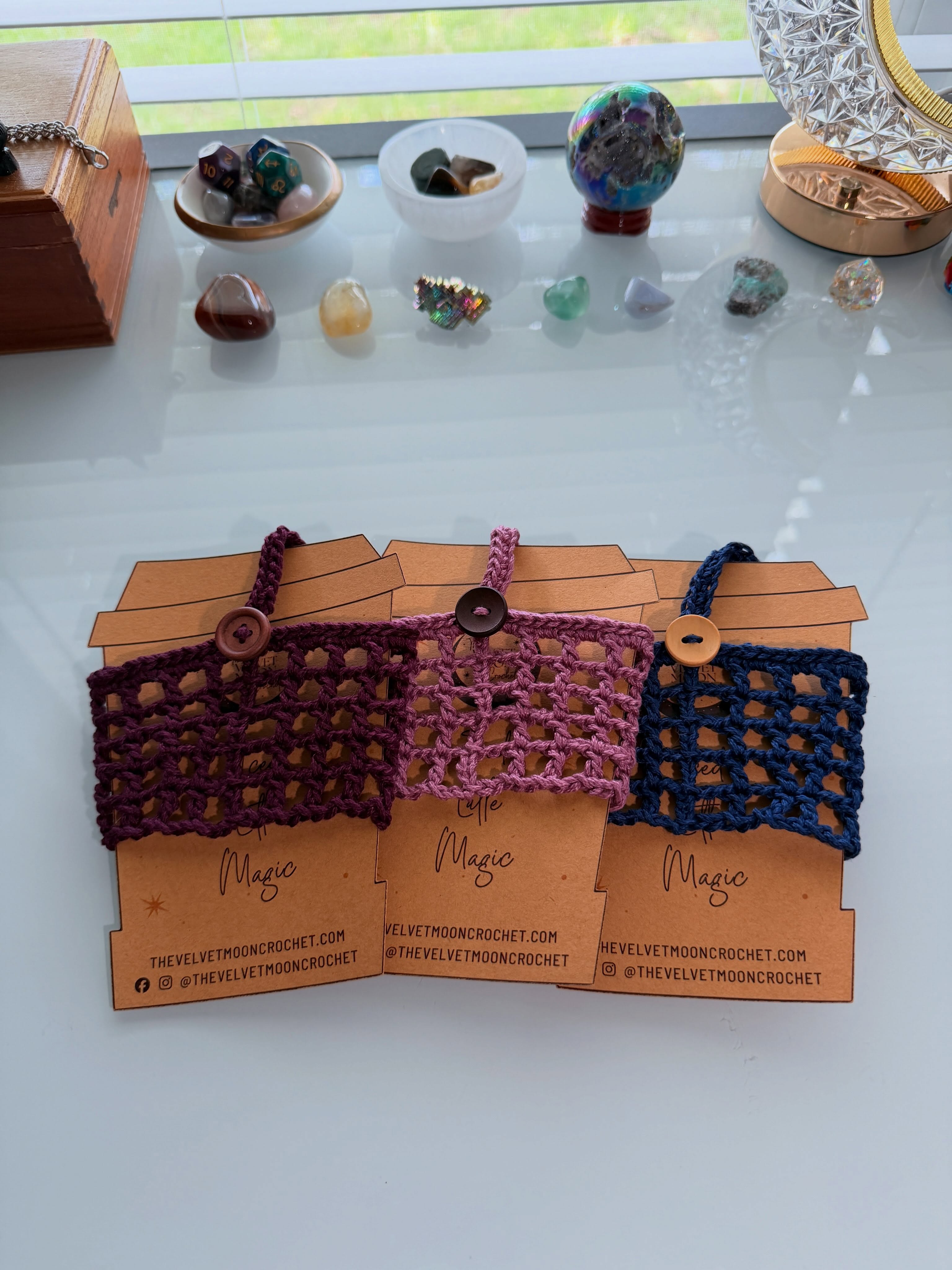 🔮New colors ready to stock at @theblackrabbitbookbar 🔮
What magical cold drink are you carrying?