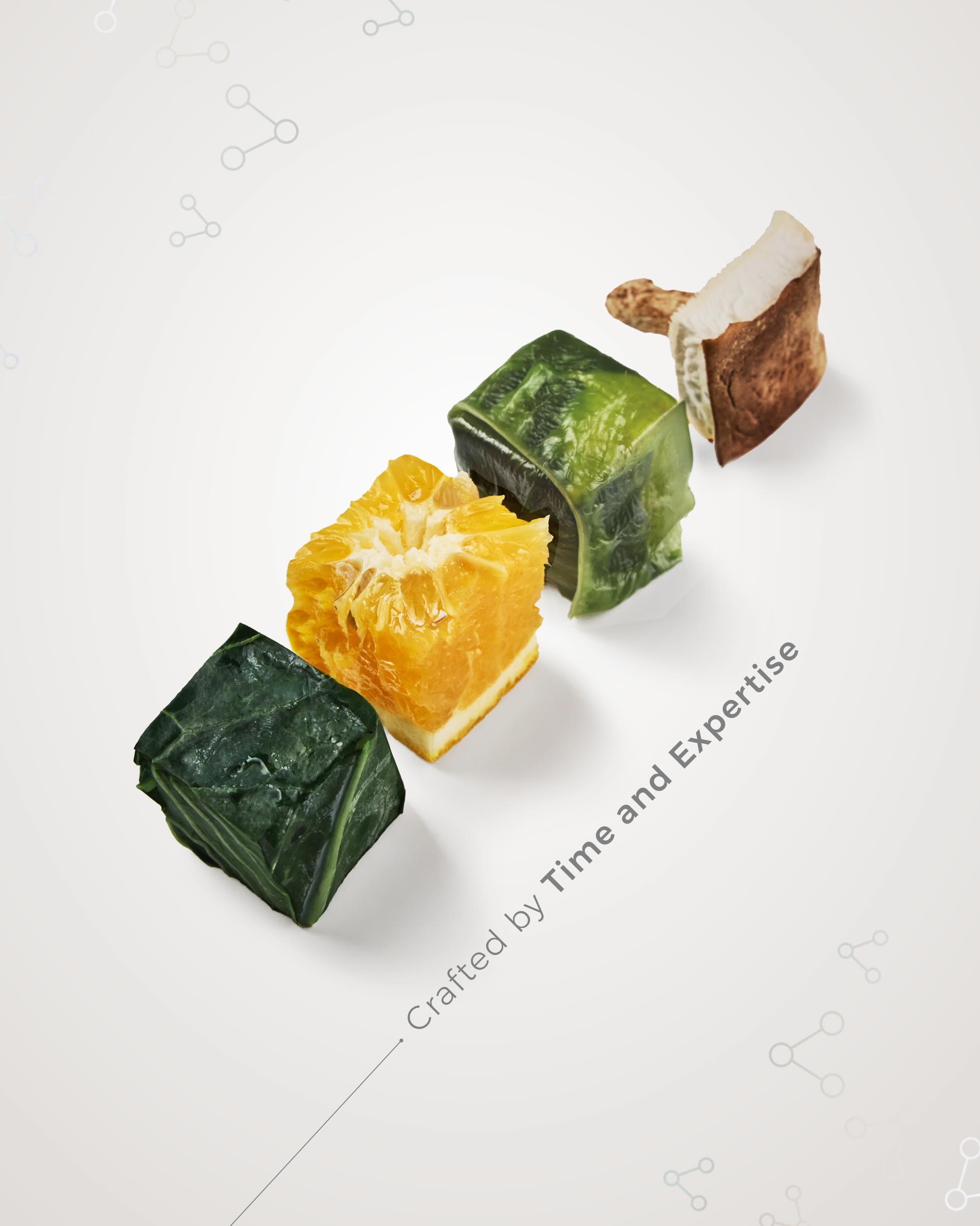 FUTURIST V is where botanical science and advanced biotechnology meet; it combines the
intelligence of shiitake mushroom, Dunaliella Salina algae, Citrus stem cells and plant-based
collagen boosters to fortify and hydrate skin exposed to summer’s elements.
Prevent seasonal skin fatigue, loss of radiance and reduced firmness by embracing a ritual of respectful care, precision and lasting vitality.
#FutureThe5Elements #TheFiveElementsOfBalance #FutureSkinRitual #CraftedForSkinFuture #TheCircleOfThe5Elements