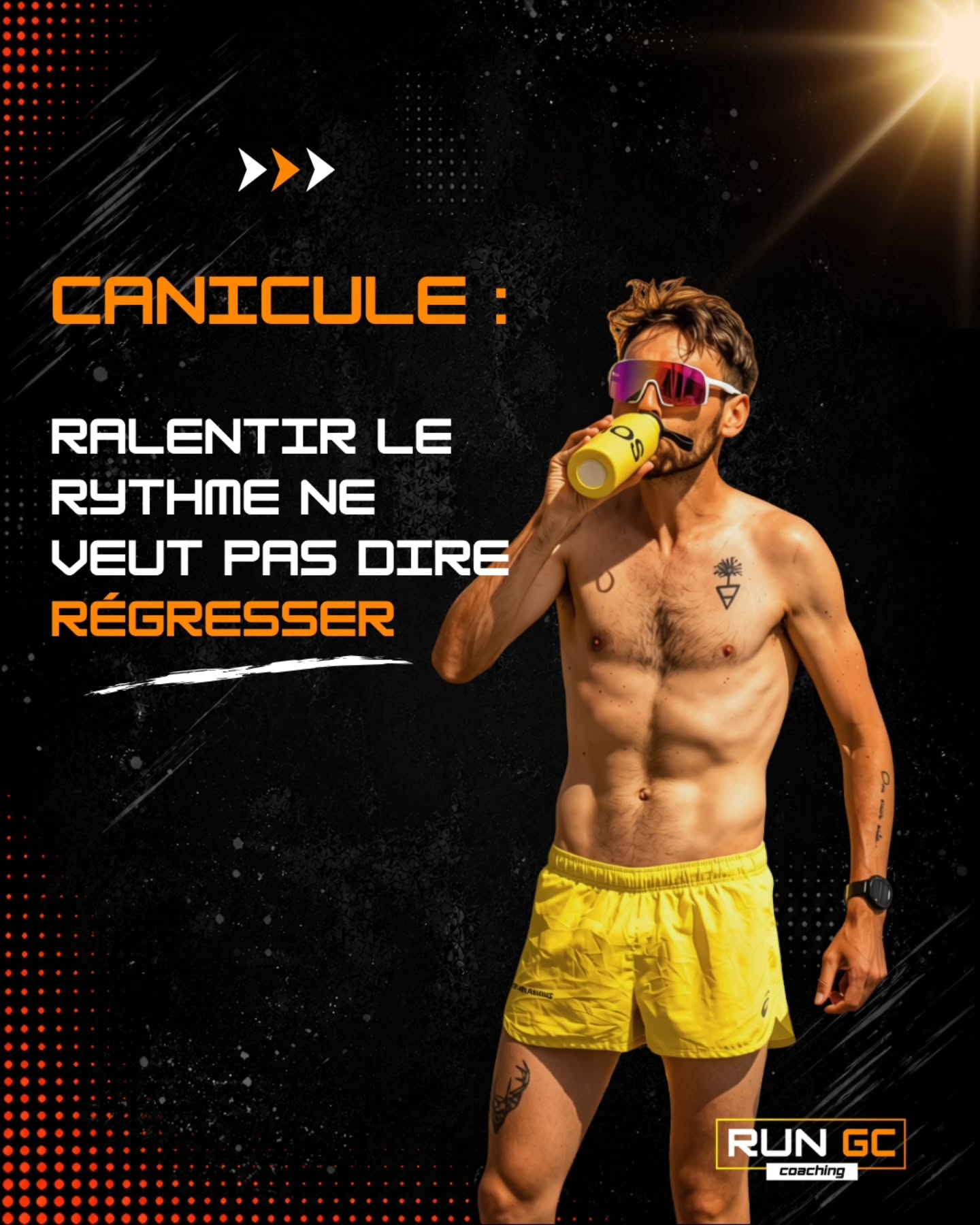 Cette semaine, j'ai réduit la charge d'entraînement de l'ensemble des athlètes Run GC.
Moins de kilomètres pour certains.
Des allures adaptées pour d'autres.
Quelques séances raccourcies et même du repos parfois (ce n'est pas un "gros mot").
La chaleur est une charge d'entraînement à part entière.
Ma conception du coaching est d'adapter la charge pour conserver l'objectif de la séance tout en tenant compte du contexte.
Cette semaine, les chronos à l'entraînement avaient moins d'importance que d'habitude.
Ce qui comptait, c'était de continuer à accumuler du travail de qualité sans basculer dans une fatigue inutile.
Parce que progresser, ce n'est pas seulement savoir appuyer sur l'accélérateur, c'est aussi savoir lever le pied au bon moment.
📚 Réflexion inspirée par un excellent article de l'ASEP Science : « Les Hot Séances : courir avec la chaleur, pas contre elle ».
#rungc #coaching #courseàpied