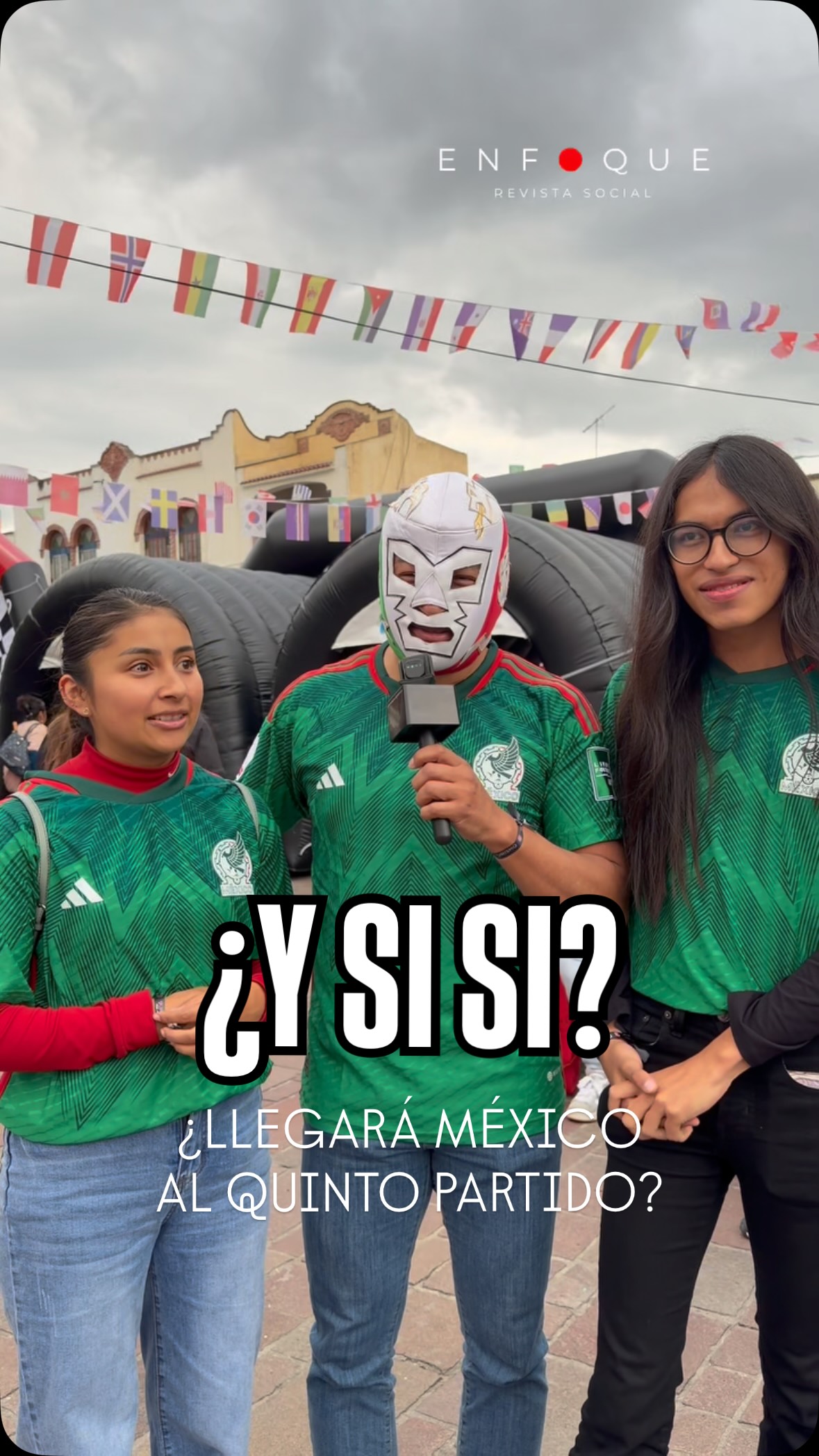 ¿Y SI SI? #México hace historia pasando invicto la fase de grupos del #mundial ⚽🇲🇽🔥
¿Será este el año bueno? ¿Crees que la selección rompa la maldición y por fin llegue al ansiado quinto partido? Salimos a la calle a preguntar y esto nos respondieron 😍 ¡Déjanos tu pronóstico en los comentarios! 🤔👇 #fifa #mundial2026 #fifaworldcup2026