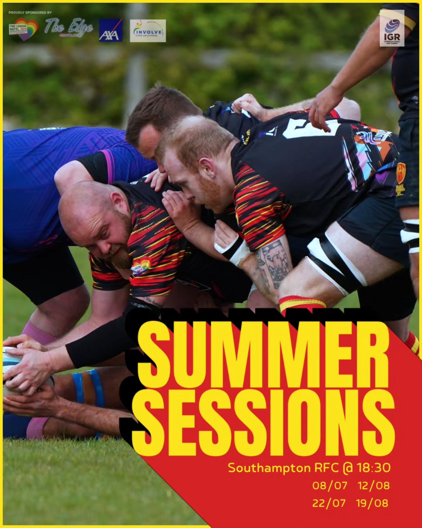 EDIT:
The 08/07 Session will be held in Southsea meeting at Avenue De Caen from 19:00
Dust off your boots (or trainers!) because our summer rugby sessions kick off next Wednesday!
Whether you're looking to stay match-fit over the off-season, sharpen your skills, or just fancy a run-around with a great group of people, these sessions are for you.
No pressure, just good vibes, fitness, and plenty of rugby. Bring a friend and a water bottle—we’ll handle the rest.
#wessexwyvernsrfc #Southampton #igrrugby #inclusion #inclusivesports