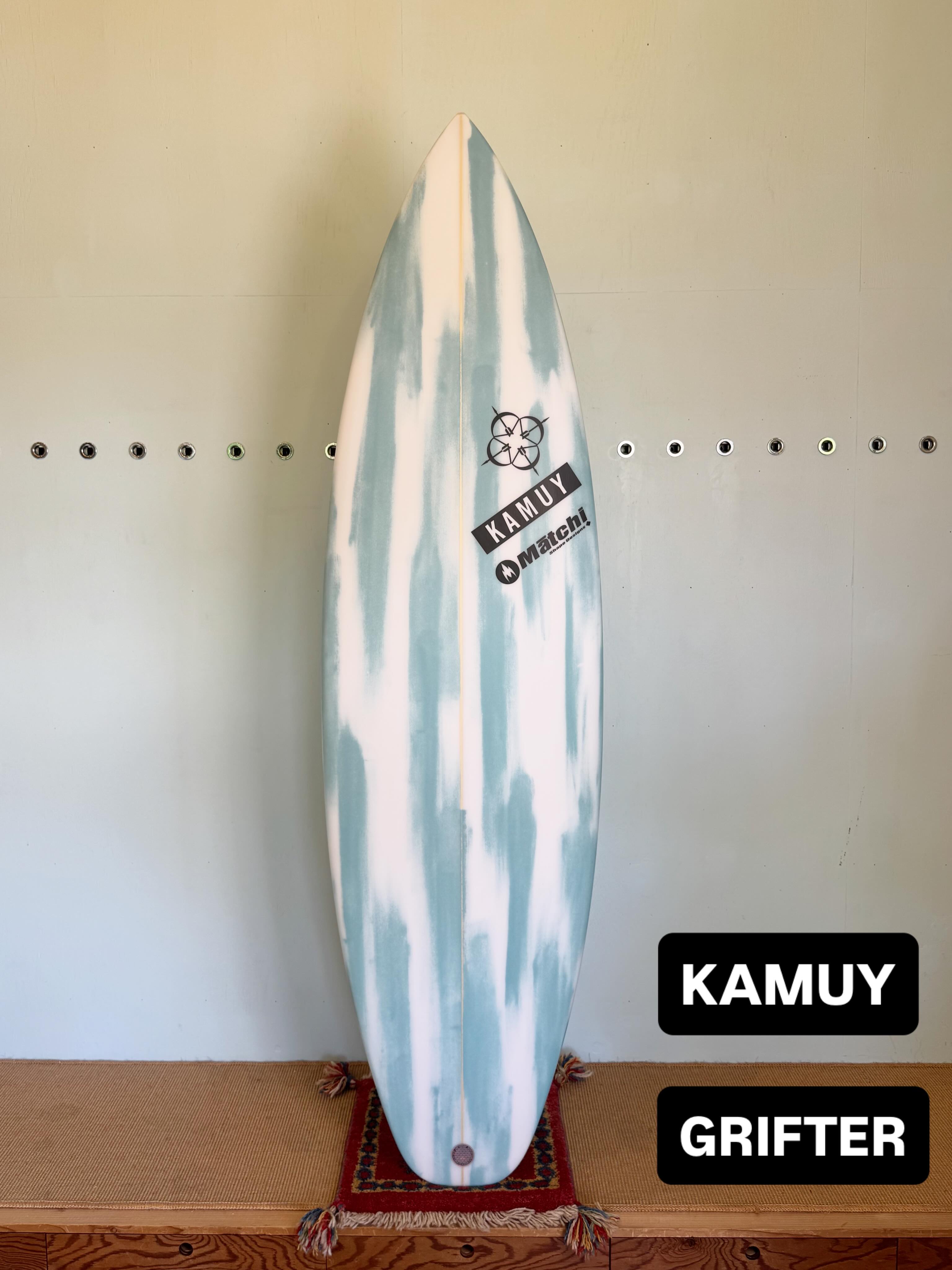 #kamuygrifter
大好評モデル!
このモデルで
プロは凄い波に乗る!
①攻めるのであれば
少し短め、広め、厚め
② ゆったりがご希望であれば
長め、広め、やや厚め
2パターンのサイジング可能モデル
L5.10 W18 3/4 TH 2 7/16 RSQ
#kamuysurfboards
#uczmbh