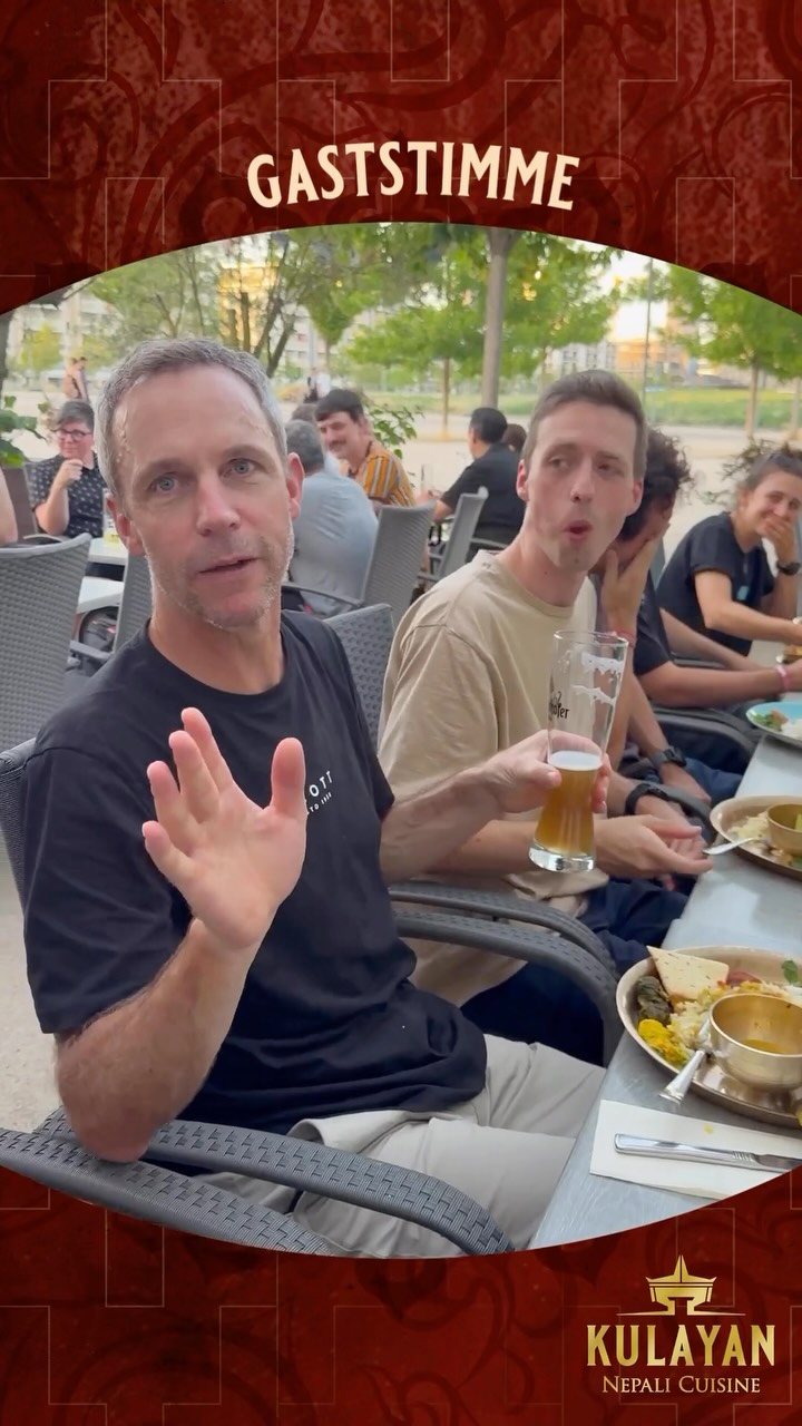Die Eurobike bringt die Welt nach Frankfurt. Und die Welt findet ihren Weg zu uns.
Diese Gruppe kam von der Messe – aus verschiedenen Ländern, mit einem Urteil. Wenn internationale Gäste sagen, es ist das beste Essen das sie in Frankfurt hatten, dann sagt das alles.
5 Gehminuten vom Messeeingang. Handgemacht, frisch, nepalesische Küche wie sie sein soll.
Noch bis Samstag, 27. Juni – täglich 12 bis 15 Uhr mit unserem Eurobike-Special.
📍 Europa-Allee 121 ·
Tisch reservieren: Link in Bio
#eurobike2026 #kulayanfrankfurt #messefrankfurt #nepalifoodfrankfurt #frankfurtfoodie