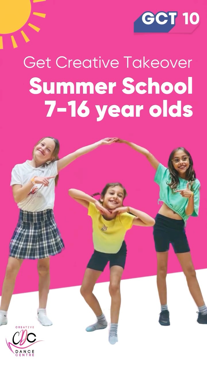 A summer of dance, creativity, and friendships starts here ☀️
In August, join us for Get Creative Takeover at Gosforth Civic Theatre, in partnership with Creative Dance Centre, a four day high-energy summer school for 7-16 year olds.
From street dance and musical theatre to the latest pop routines and TikTok-inspired choreography, there’s something for every young performer. Your child can step into the spotlight and even create their own choreography! 💃🕺
Book Tuesday–Friday for £140: https://www.gosforthcivictheatre.co.uk/whats-on/get-creative-takeover-summer-school