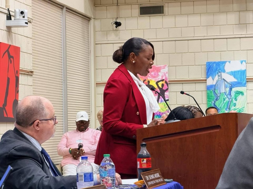 On June 17, members of Norfolk Alumnae Chapter showed up in force for Delta Day at the Norfolk School Board meeting. Chapter President Krystal Blue-Brown highlighted our strong partnership with Norfolk Public Schools, including our youth initiatives (Delta Academy, Delta GEMS, EMBODI, and Delta Arts in the School) and over $20,000 awarded in scholarships and book stipends to NPS seniors. Norfolk Alumnae remain fiercely committed to supporting local students, educators, and families. #NACDST1929 #DeltaDayAtTheSchoolBoard