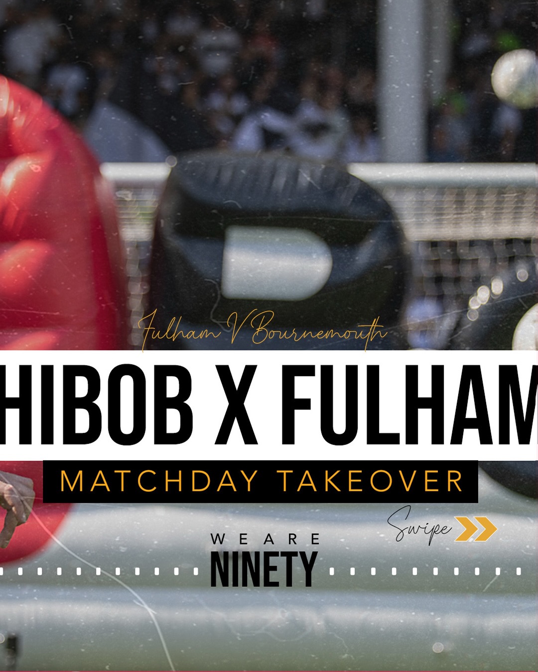 HiBob x Fulham - Match Day Takeover
Last month we supported client HiBob, Fulham FC’s Official Sleeve Partner, to activate their match day takeover - bringing their brand purpose to life in one of football’s most iconic settings, Craven Cottage.
Working alongside HiBob and Fulham Football Club, we developed and delivered a fully integrated match day activation designed to showcase the parallels between high-performing teams on the pitch and in the workplace.
From concept creation, combining digital engagement, live fan participation, an on-pitch half-time experience to content capture and social amplification, every element was built around HiBob’s belief that great teams achieve more together.
The result? An authentic brand experience that connected with fans, reinforced HiBob’s people-first message, and demonstrated the power of sport as a platform for meaningful storytelling.
client: @hibobhr
club: @fulhamfc
sports partnership agency: @weareninety
host/creator: @worldofjcc
videography/photography: @tpro_1
#SportsMarketing #BrandPartnerships #FulhamFC #HiBob
🏟️ Fan Engagement - A GIANT HiBob Inflatable
🎨 Creative Strategy
🎥 Content Production
🏆 Match Day Activation
🤳 Creators