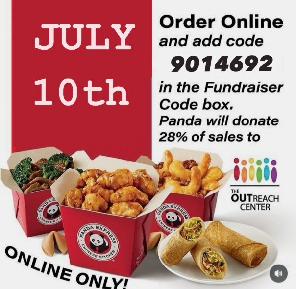 ๐ฅก๐ Dinner plans? Weโve got you covered! ๐๐ฅก
Support The OUTreach Center while enjoying your favorite Panda Express meal! ๐ผโค๏ธ
๐
Friday, July 10
๐ ANY Panda Express location nationwide
๐ป Online orders only
When you order online, simply enter fundraiser code:
โจ 9014692 โจ
Every qualifying order helps support The OUTreach Centerโs programs and services that provide safe spaces, resources, advocacy, and community for LGBTQ+ individuals and allies throughout the Antelope Valley.
The best part? You can participate from any Panda Express locationโwhether youโre here in the AV or across the country! So invite your friends, family, and coworkers to order too.
๐ Eat good.
๐ Do good.
โค๏ธ Support your community.
Donโt forget to share this post to help us spread the word!