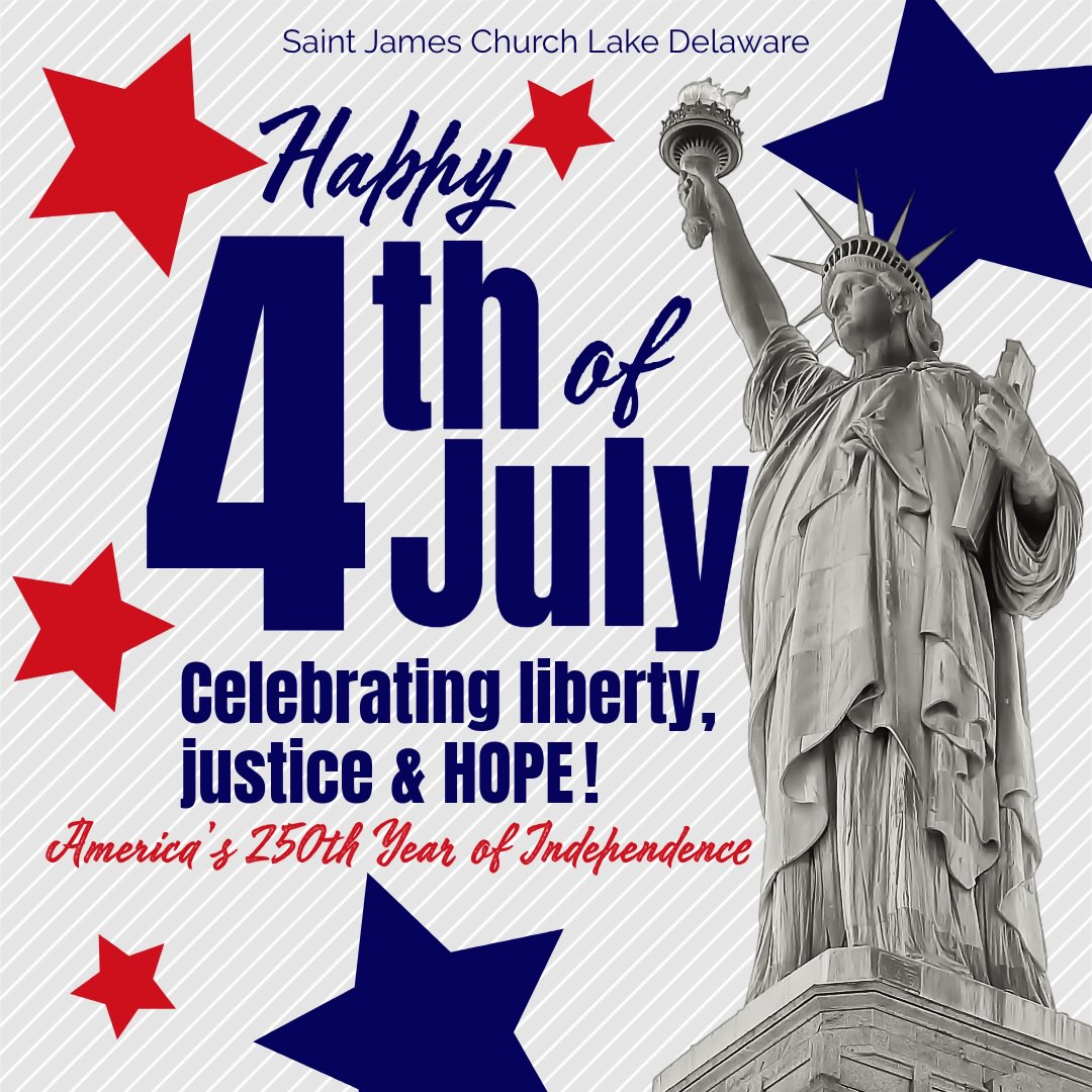 Happy 250th Independence Day America ❤️🤍💙
“It is absolutely clear that God has called you to a free life. Just make sure that you don’t use this freedom as an excuse to do whatever you want to do and destroy your freedom. Rather, use your freedom to serve one another in love; that’s how freedom grows. For everything we know about God’s Word is summed up in a single sentence: Love others as you love yourself. That’s an act of true freedom.” From Galatians 5, The Message
#bovinany #andesny #delhiny #delawarecountyny #ruralchurch