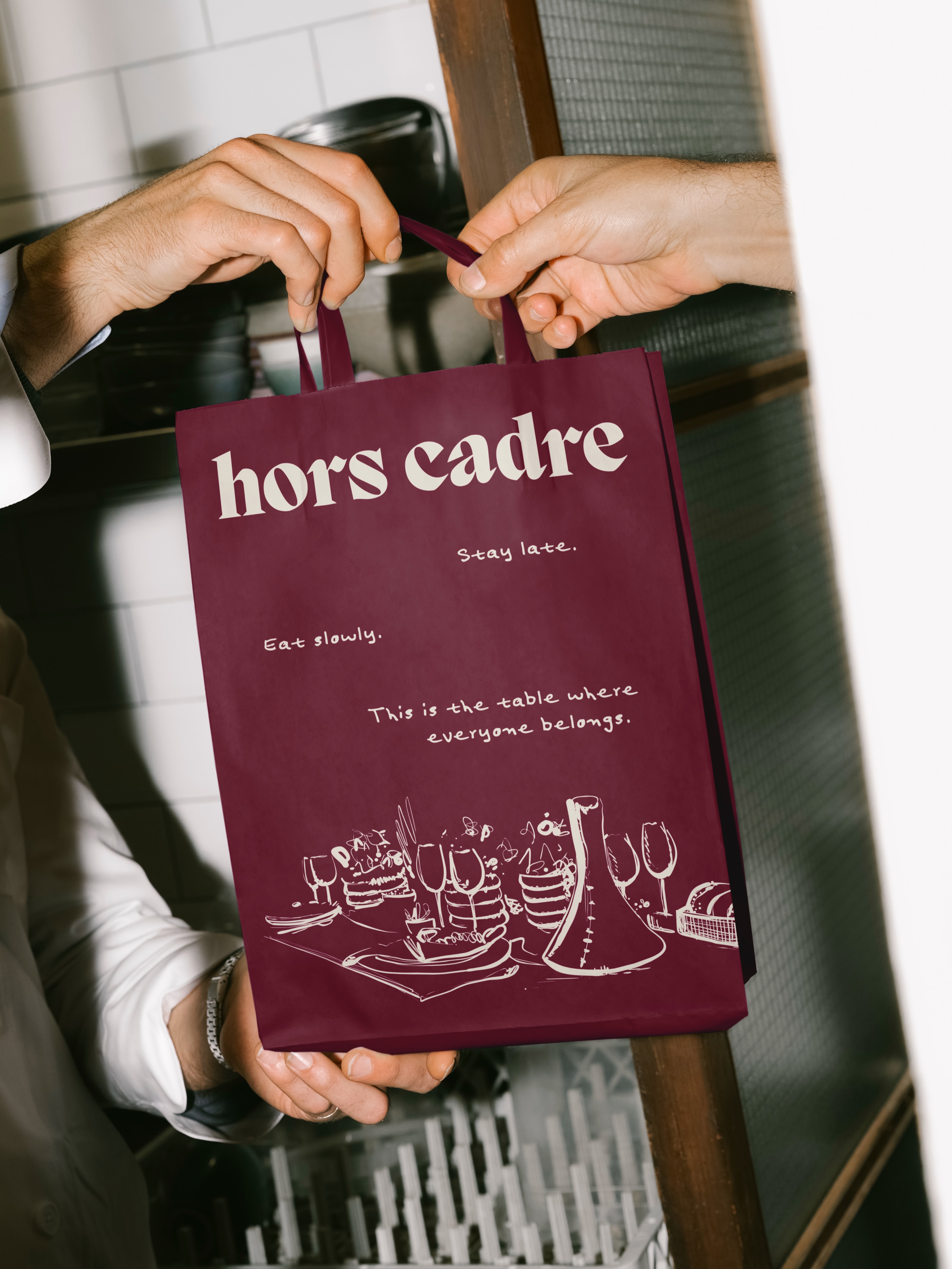 Bold, inclusive, and authentically Parisian. Out of the box brand identity for a restaurant, uses dynamic typography and hand-drawn sketches to pay homage to the city’s rebel identity and a spirited joie de vivre. Grounded in deep burgundy and cream, the identity creates an intimate visual language for a bistro where everyone belongs.
—
We design brands that feel right, because they are built right.
Award Winning Brand Design Studio with focus on Strategy, Brand Identity, Packaging and Web Design.
#designstudiomatte #branding #brandidentity #logodesign #branddesigner