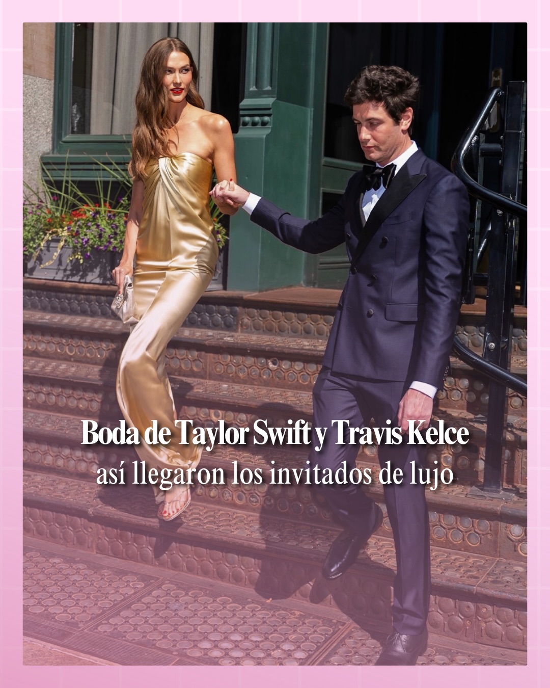 La boda de Taylor Swift y Travis Kelce llenó a NYC de nuestras celebs favoritas✨
¿Quién falta todavía aparecer👀👀?
#taylorswift #traviskelce #boda #novia #nyc