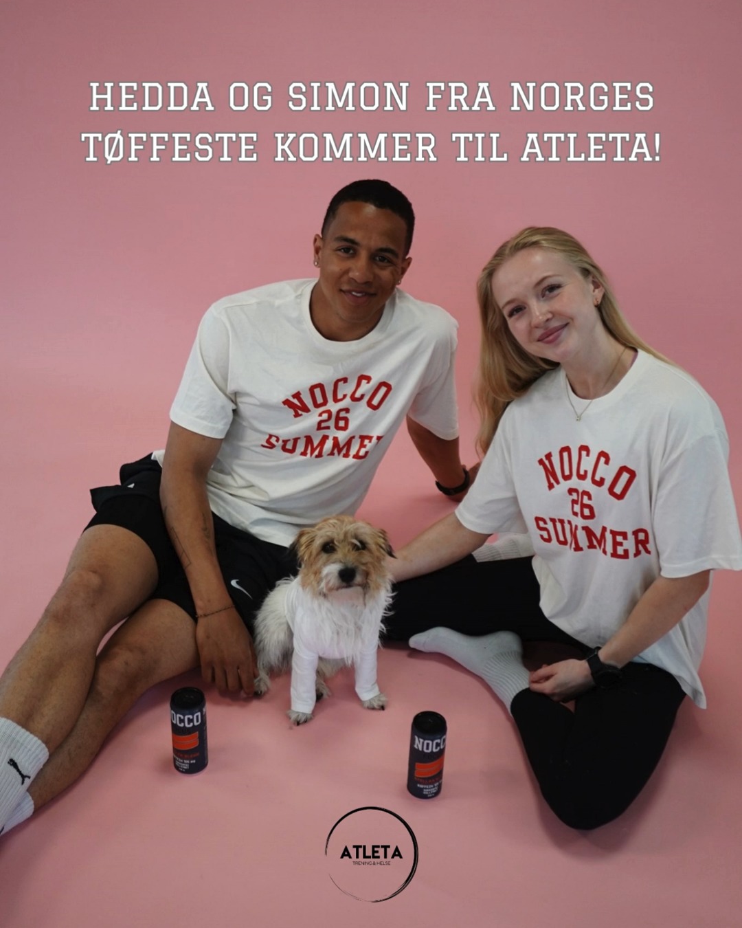 Sett av datoen 7. juli, for da kommer Hedda og Simon fra Norges Tøffeste til Atleta treningssenter og holder en Social Run på sin NOCCO Summer Tour! ⭐🏃♀️🏃
Bli med på en inspirerende løpeøkt som passer for alle nivåer, og det er helt gratis å delta. Alt du trenger er et par løpesko og godt humør.
Det finnes flere påmeldingslenker, så husk å melde deg på riktig arrangement.
Link/ påmeldingen til arrangementet i Surnadal finner du i vår bio!👆
--------------------
#atletatreningoghelse #surnadal #nordmøre #trøndelag #rindal #trollheimsporten #visitsurnadal
