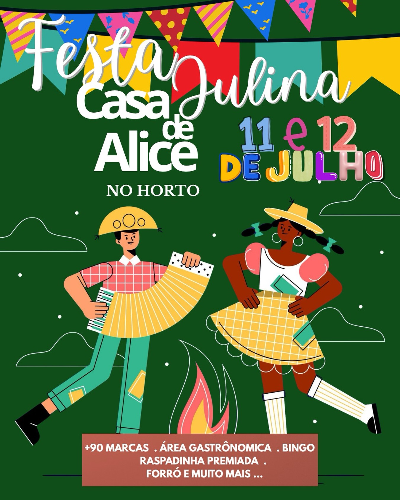 ATENÇÃO, SÃO PAULO!
Você está preparado para a festa junina mais gostosa, animada e cheia de criatividade do ano?
Nos dias 11 e 12 de julho, o Horto Florestal vai receber a Festa Julina da Casa de Alice com uma programação que promete fazer você passar o dia inteiro por lá!
✨ +90 marcas autorais
🌭 Área gastronômica com delícias juninas
🎶 Forró ao vivo
🎁 Bingo
🎟️ Raspadinhas premiadas
🛍️ Pequenos produtores
🌳 Um dos lugares mais lindos de São Paulo
E o melhor: entrada gratuita!
Chame os amigos, a família, os vizinhos e venha viver aquele clima de festa que aquece o coração e cria memórias.
⚠️ Mas já avisa quem vai com você nos comentários, porque depois não vale reclamar que ficou sabendo em cima da hora!
👇 MARQUE QUEM NÃO PODE PERDER ESSA FESTA!
📍 Horto Florestal
📅 11 e 12 de julho
🍀Horto Florestal
#FestaJulina #CasaDeAlice #HortoFlorestal #VemProHorto #arraiá2026