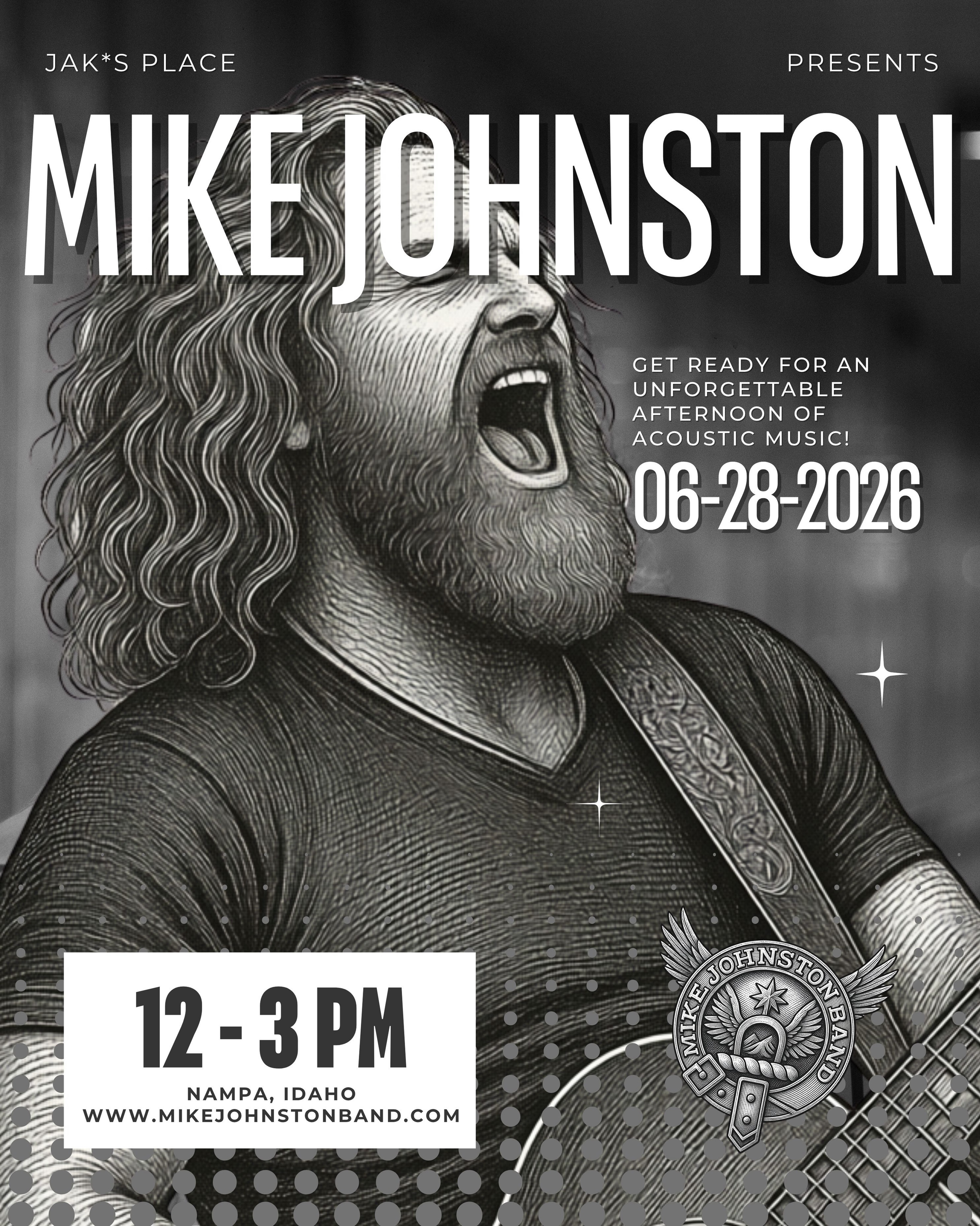 It will be Sunday Funday @jaksplacerocks on June 28th at noon! I will be playing some great live acoustic music and the fine folks at Jak*s will be serving up home cooked food and delicious drinks. Come on out and enjoy the chill atmosphere from 12 to 3 PM. #mikejohnstonband #originalmusic #americanrock