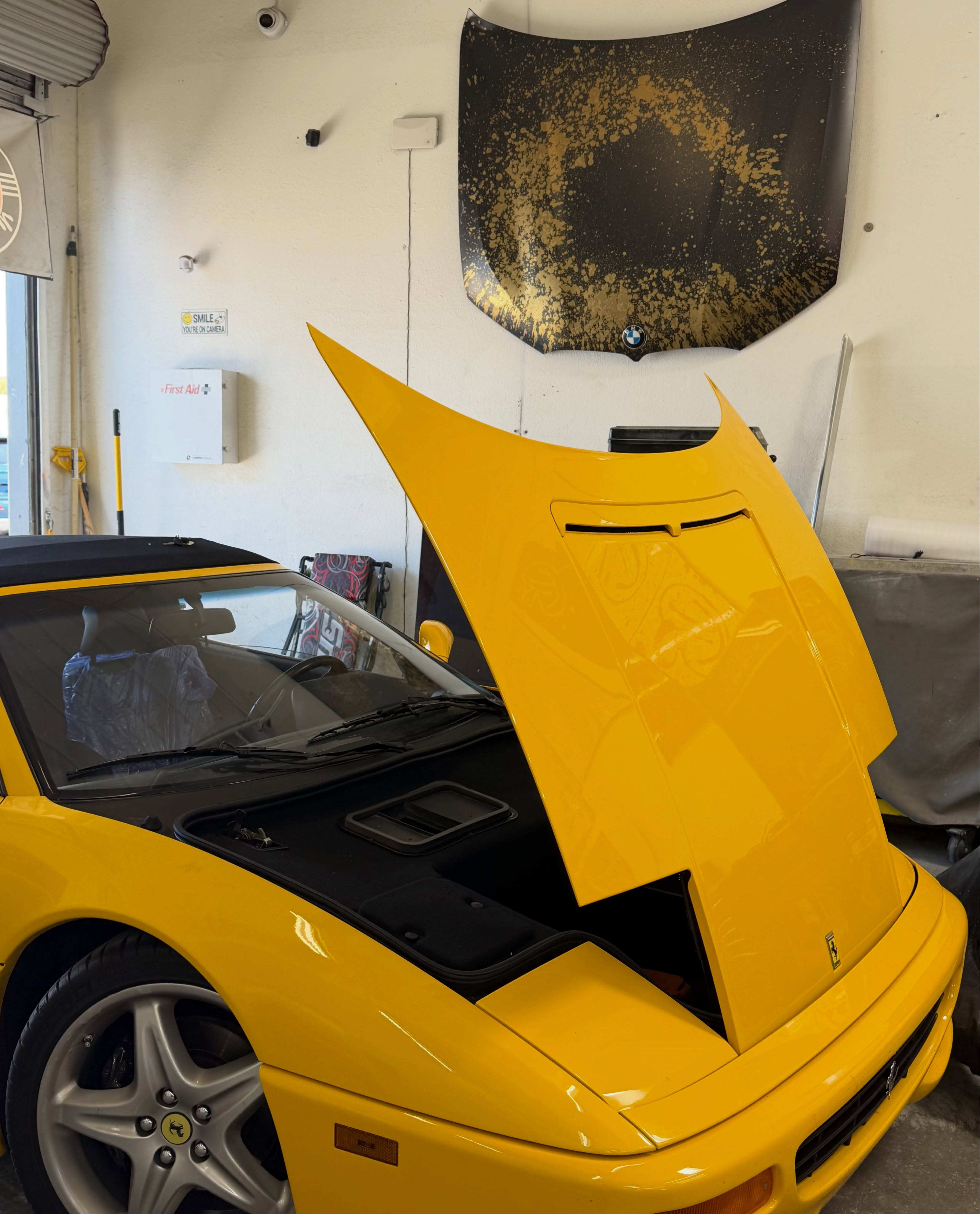 Color matching day. Dialing in Giallo Modena on this 1998 Ferrari F355 and making sure the repair blends seamlessly with the original finish.
#FerrariF355 #GialloModena #ColorMatching #MulhollandMotorsports #HeavyOnTheLand