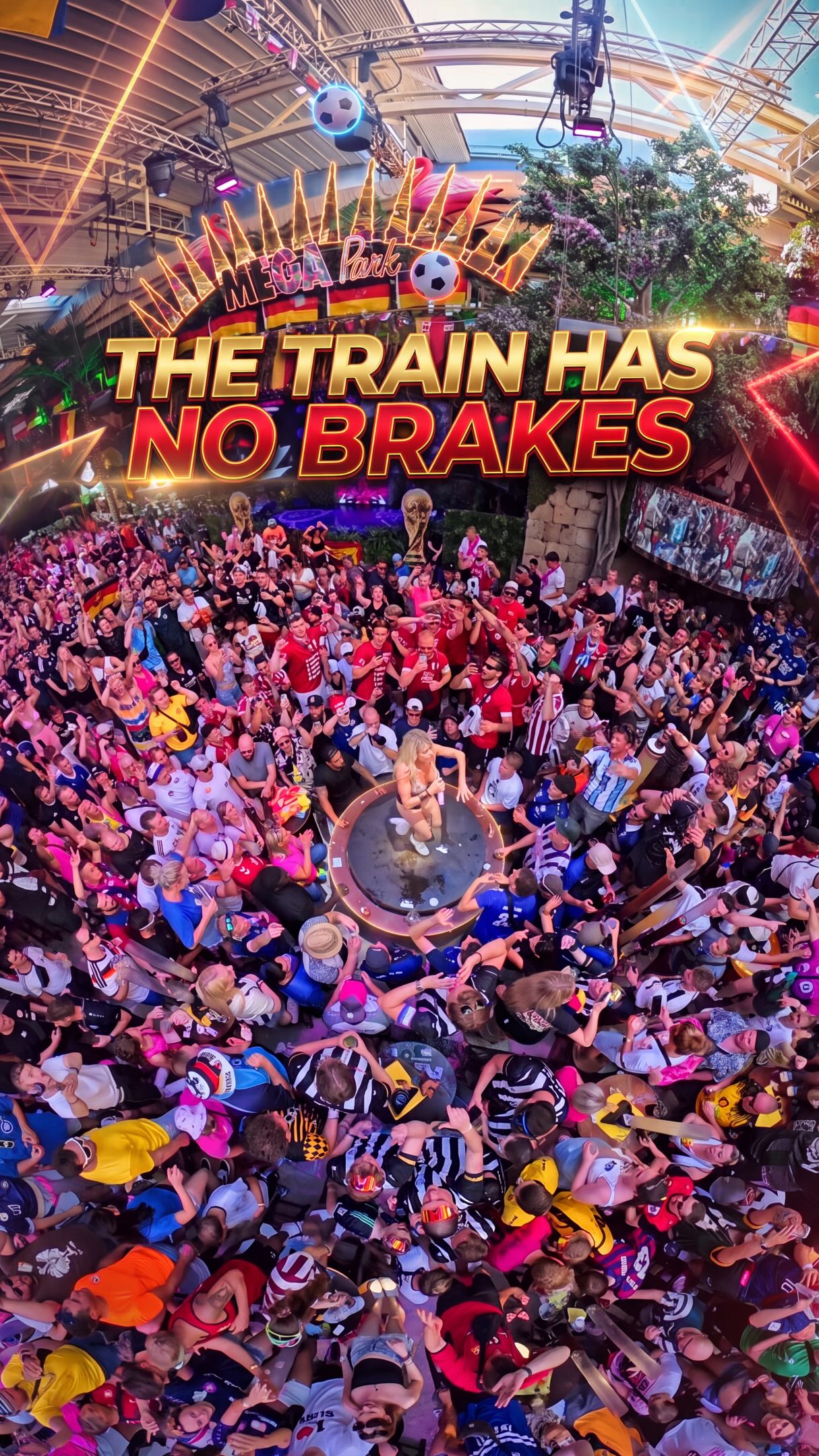 Die Vorrunde der WM ist geschafft jetzt beginnt die K.o. - Phase! Heute gehts gegen Paraguay und der deutsche Zug soll direkt ins Achtelfinale rollen! 22:30 Uhr LIVE im Megapark Game Time! ⚽🇩🇪
____
#megapark #wm #ifeelmega #unitedpartypeople
