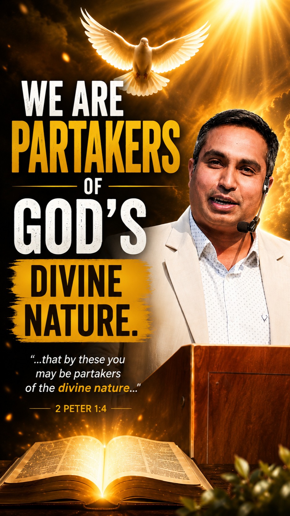 "We are partakers of God’s divine nature." 🕊️
If we praise His forgiveness, are we ready to forgive? If we praise His love, are we reflecting it to those around us?
Let's step away from the trivial distractions and embrace who we truly are in Christ.
#SermonNotes #SpiritualGrowth #Pentecostal #ChurchReels #TrueWorship #NewZealandChristians #epcnz