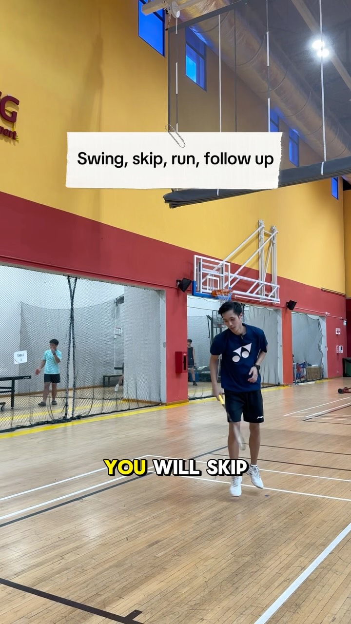 Struggling to follow up after your smash? 🏸
A strong smash is only effective if you’re ready for the next shot. Today, we’ll break down the different types of footwork you can use to recover faster, move more efficiently, and follow up your attack better on court. 💪
#singaporebadminton #badmintonskills #badmintonplayer #sgbadminton #badmintontips