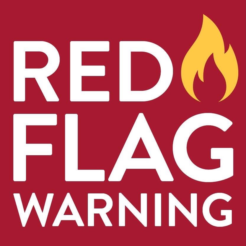 Red Flag Warnings and Fire Weather Watches have been issued for the weekend and into early next week. The western Mogollon Rim including the Flagstaff and Williams area was added to today’s Red Flag Warning. Avoid burning, be careful around open flames, and follow all fire restrictions. Fires can spark and grow very quickly. #mundspark
