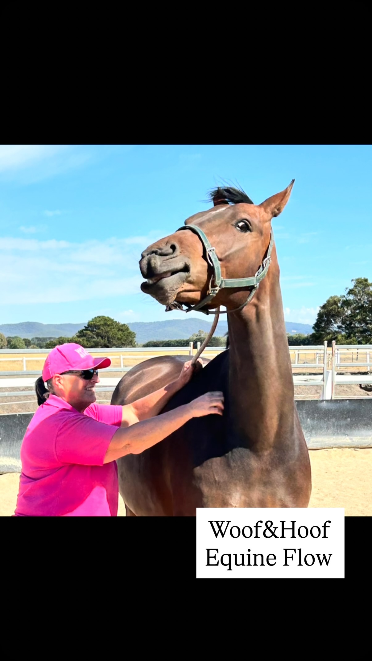 Here are some of the releases that could happen to your horse at the Woof&Hoof Equine Flow Workshop.
Spots filling up so grab a ticket now and I’ll see you and your horse there!
https://www.woofandhoof.com.au/event-details/equine-flow-workshop-balance-flexibility