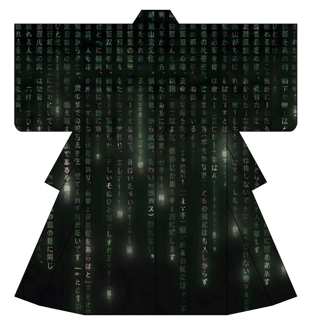 ヘイケモノガタリックス
Matrix-like The Tale of Heike
#kimono #menskimono #着物