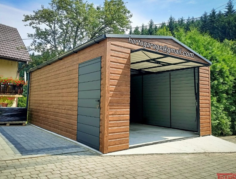 Wir stellen unsere Garage vor
📏Abmessungen
* Breite: 4,5 m
* Länge: 6 m
* Höhe am First: 2,8 m
Farbe
* Wände: Gold-Eiche
* Tor, Türen: Anthrazit
🚪🔩Konstruktion
* Solide Konstruktion aus verzinktem Stahl.
* Wände aus horizontal verlegten Trapezblechen mit Holzoptik-Beschichtung.
* Satteldach für eine effektive Ableitung von Wasser und Schnee.
* Zusätzliche Seitentür, die die tägliche Nutzung der Garage erleichtert, ohne dass das Haupttor geöffnet werden muss.
* Dachrinnensystem zur Ableitung von Regenwasser.
✅Vorteile
* Modernes Erscheinungsbild.
* Großer Nutzraum.
* Langlebigkeit und Witterungsbeständigkeit.
* Bequemer Zugang über das Tor und die Seitentür.
🚗🧰🎿Verwendungsmöglichkeiten
* Garage für ein Auto.
* Werkstatt oder Lagerraum.
* Aufbewahrung von Fahrrädern, Motorrädern und Gartengeräten.
* Hauswirtschaftsraum.
💻📲👨💻 eine ähnliche Garage oder andere Details wünschen, mailen Sie hortogarage@gmail.com, gehen Sie auf den Link in der Bio oder rufen Sie an
📞 +49 177 4242452
📞 +49 152 246 74 361