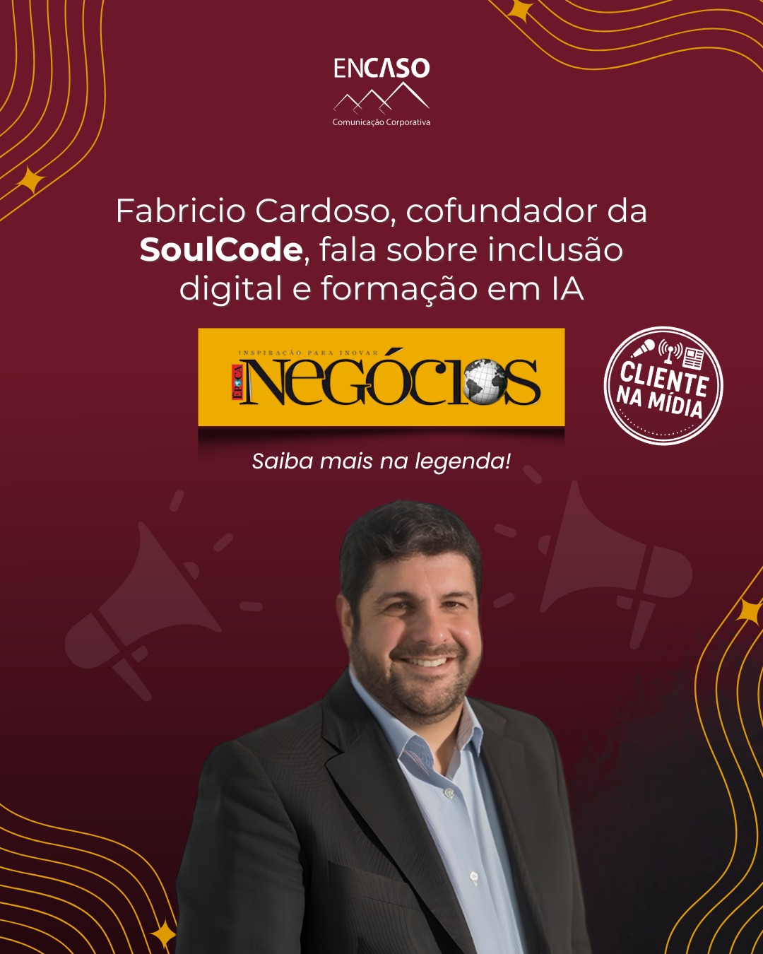 A Época Negócios (@epocanegocios) publicou uma reportagem sobre a metodologia da SoulCode (@soulcodeacademy) que utiliza o WhatsApp para levar formação em inteligência artificial a públicos que ainda enfrentam barreiras no acesso à transformação digital.
Na matéria, Fabricio Cardoso (fabriciocardoso2014), cofundador da SoulCode, explicou como a iniciativa transforma uma ferramenta presente no dia a dia dos brasileiros em um canal de aprendizado, qualificação e geração de oportunidades.
Mais um resultado que mostra o potencial de histórias que unem tecnologia, educação e impacto social.
Qual iniciativa você acredita que pode ajudar a reduzir a desigualdade digital no Brasil?
#SoulCode #EpocaNegocios #InteligenciaArtificial #InclusaoDigital #EncasoComunicação