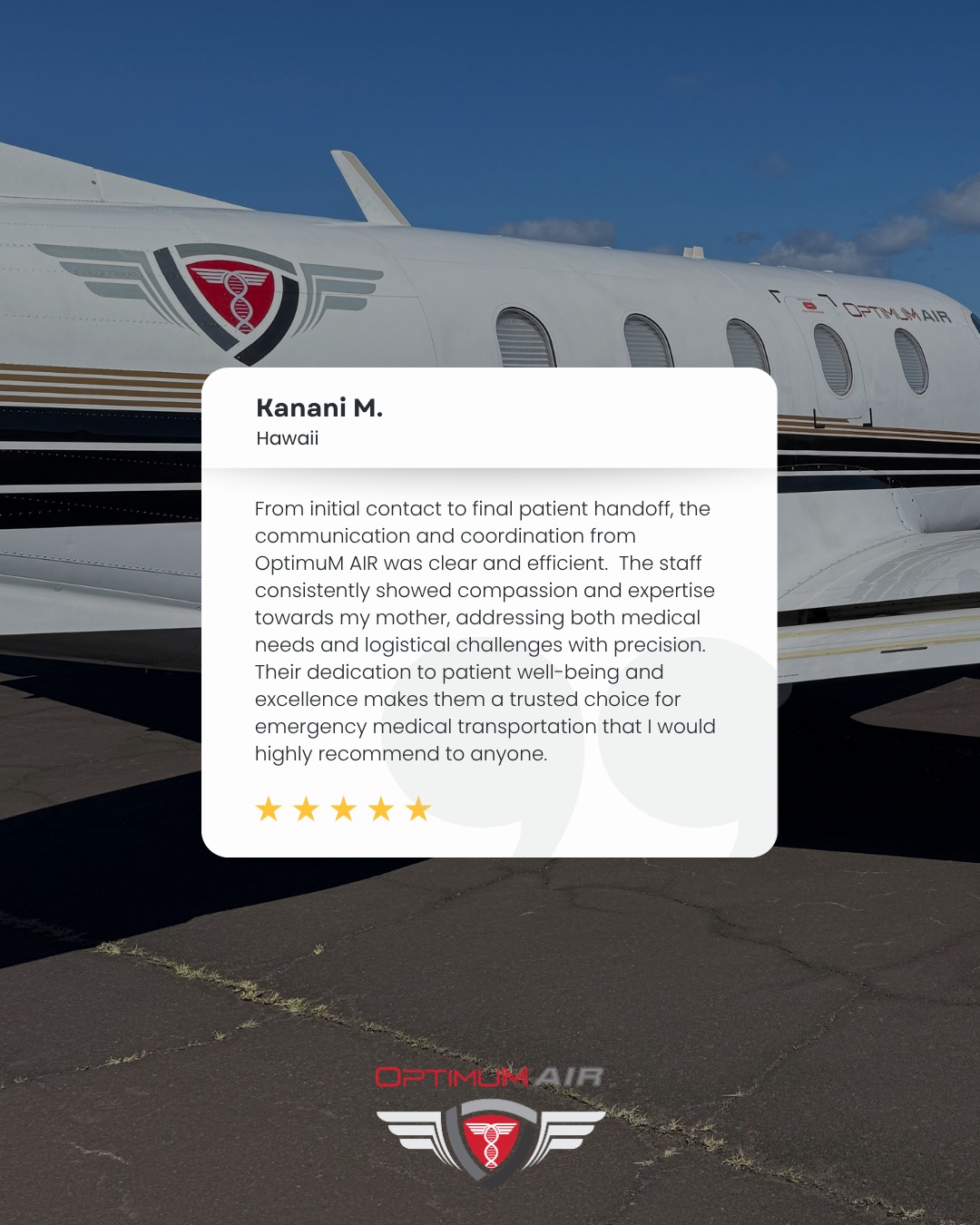 Real families, real lives saved through compassionate air transport. This is why we do what we do. ✈️ 🥰
#ems #emergencymedicalservices #airambulanceservices #optimumair