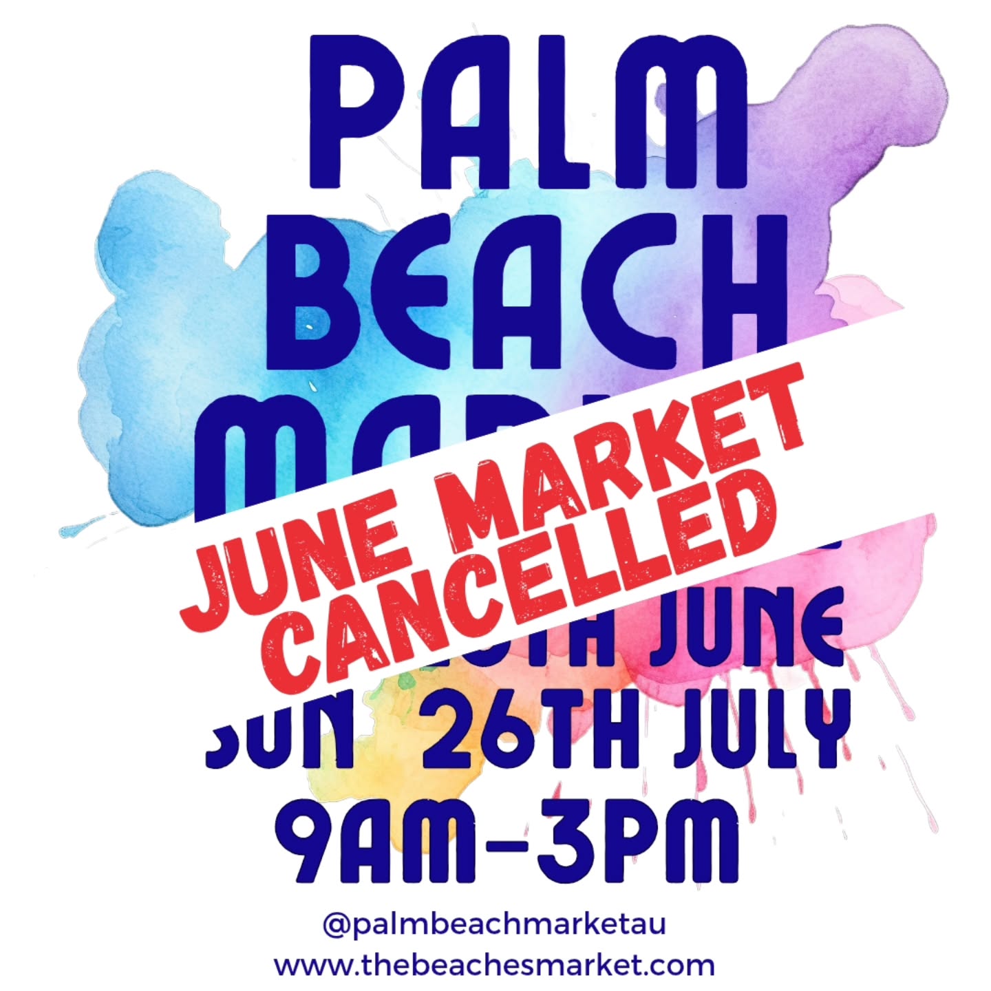 Not an easy decision to make and sometimes out of our control. ๐
We will all be back next month on Sunday 26th July.
Apologises to anyone we have inconvenienced. Try and have a lovely Sunday without us!