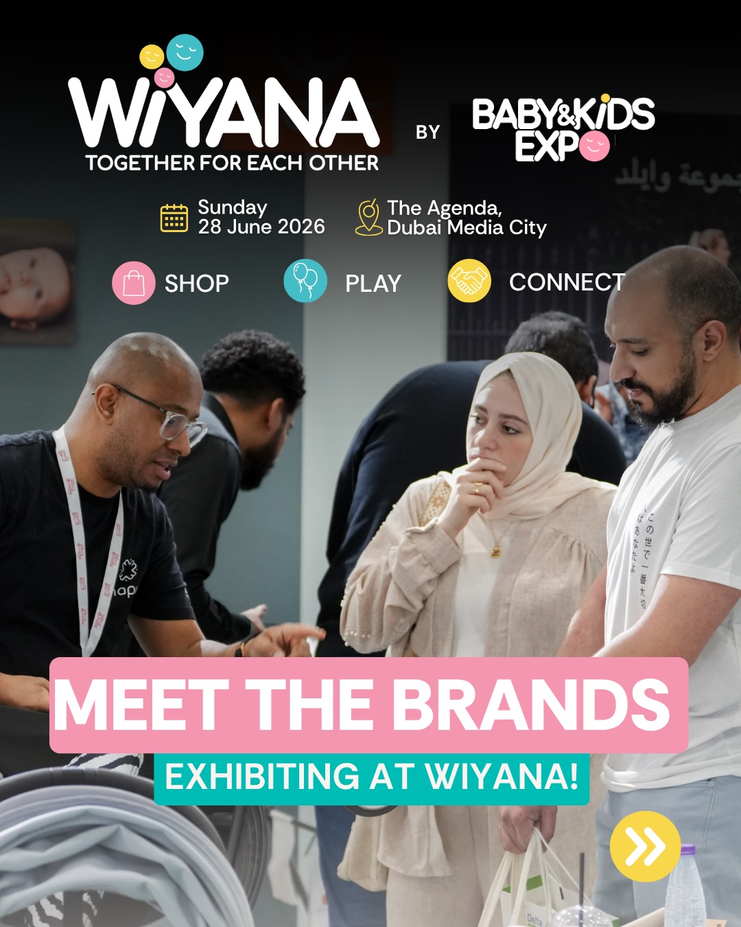 ✨ Meet the brands joining Wiyana brought to you by Baby & Kids Expo! ✨
We’re thrilled to welcome an amazing line-up of brands to The Agenda on 28 June for a day dedicated to families, parenting and community.
👶 Baby essentials
🍼 Parenting solutions
🧸 Toys & activities
🏥 Healthcare services
💡 Expert advice
🎈 Family experiences
Plus, there are even more brands, talks and activities still to come!
Swipe through to discover some of the brands you’ll meet at Wiyana ➡️
📅 Sunday, 28 June 2026
📍 The Agenda, Dubai Media City
Which brand are you most excited to visit? Let us know below 👇✨