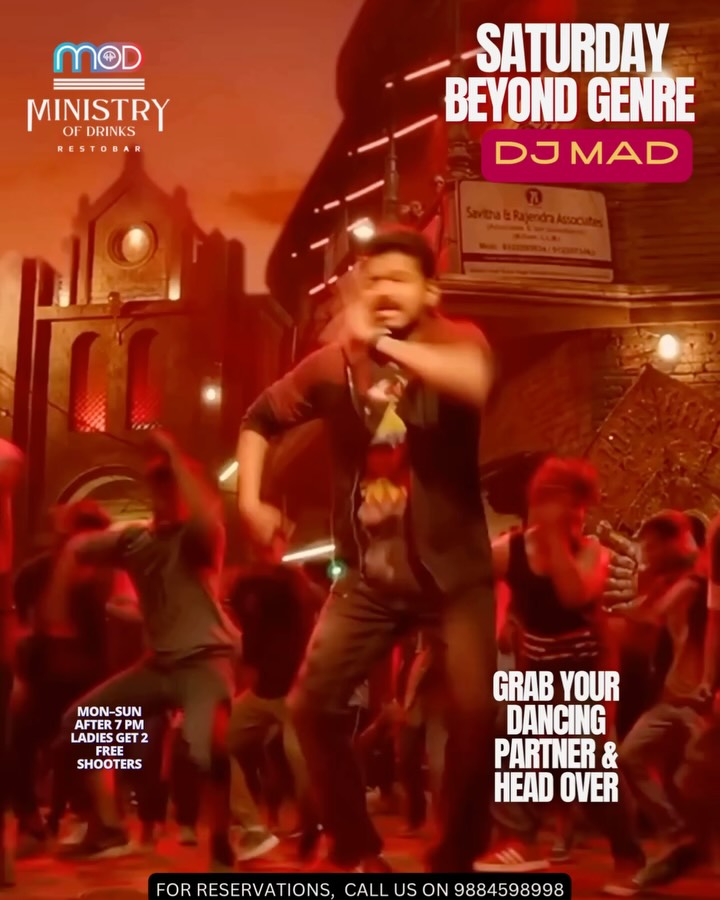 This Saturday - let’s go beyond the genre! Grab your dancing partners and head over!