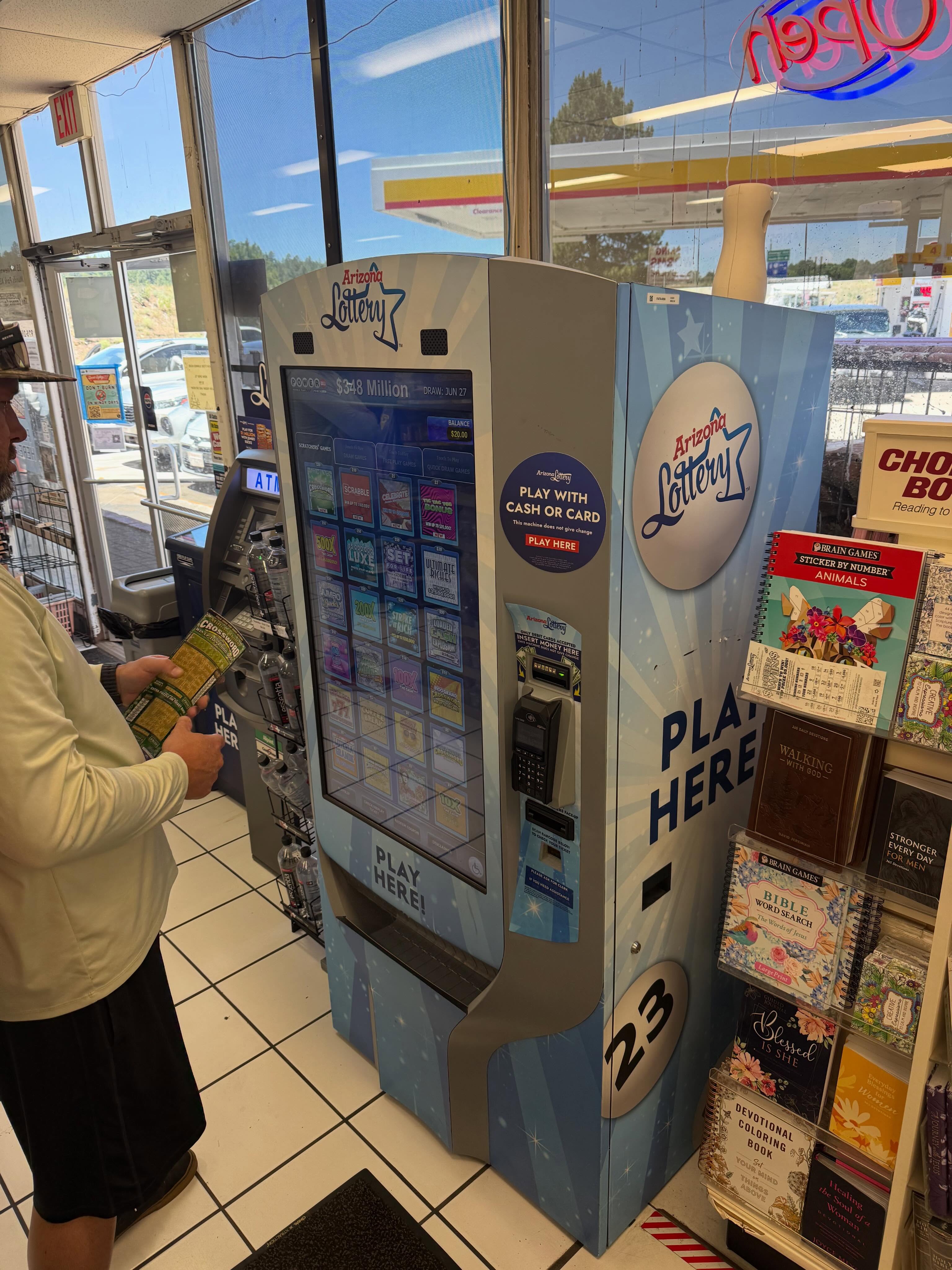 Have you visited the Munds Park Casino lately???
Located at your local @shell Station.
Who will be the next big winner?!