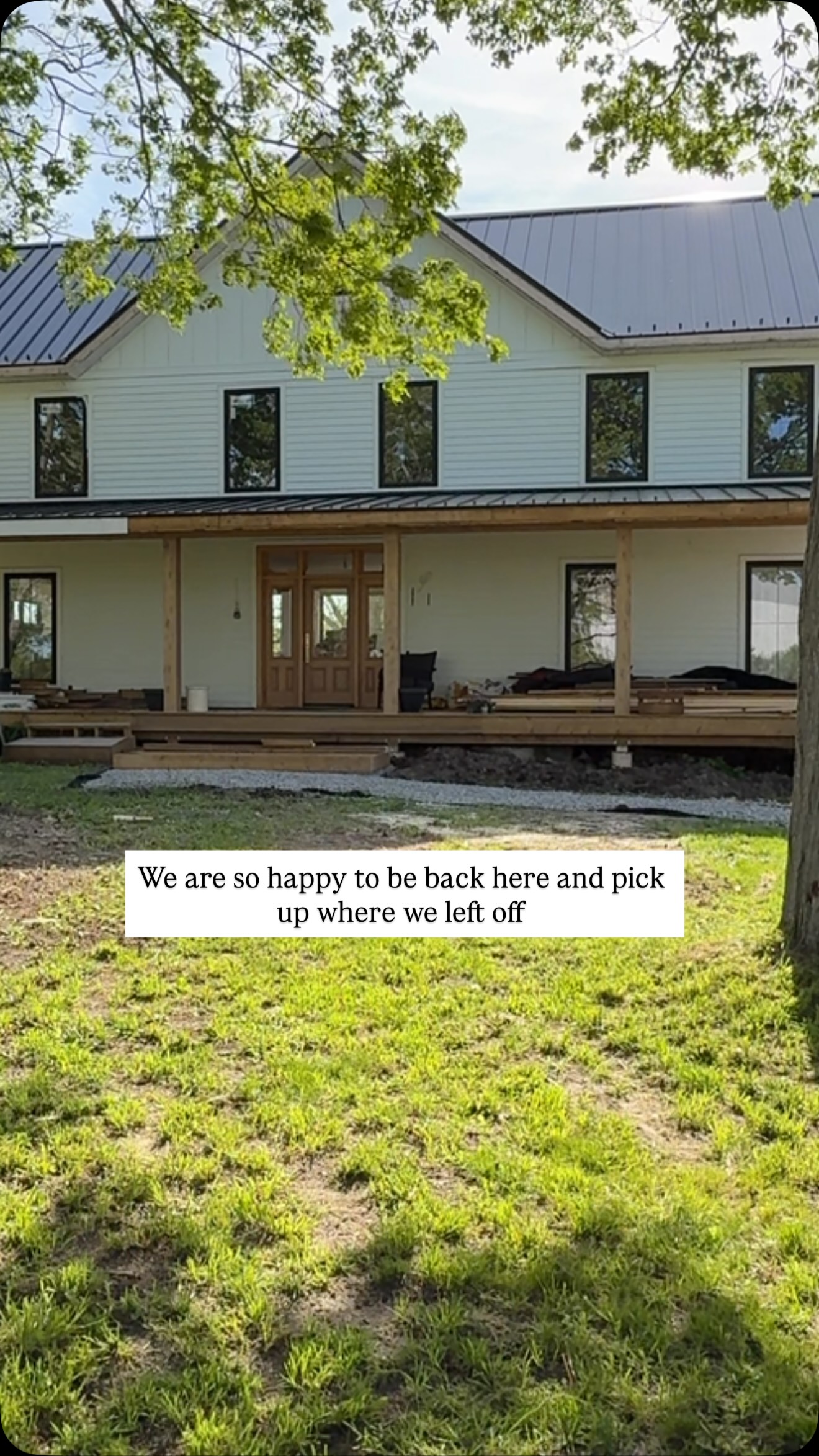 Farmhouse Project Update🏡
We’re back! It’s been 3 months since we put the renovation on hold at the farmhouse to finish up our other projects and we are so happy to get back at it!
We’ve been super busy this week and lots is happening!
Porch steps and deck are finished and lots of beam prep for finishing our ceilings inside. Lots more to come!
#farmhouserenovation #renovation
#moderncountryhome#princeedwardcounty #renolife
old house renovation project
house renovation
organic modern farmhouse
Rural life