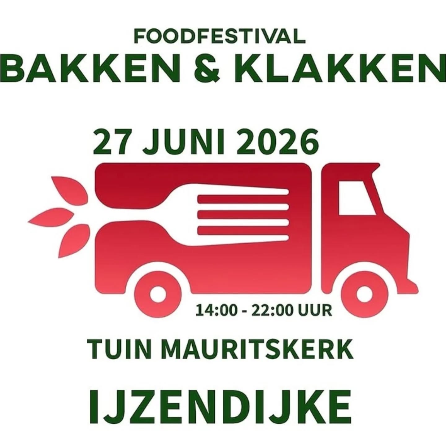 ☀️ Vandaag staan wij op Foodfestival Bakken & Klakken in IJzendijke! ☀️
Je vindt onze koffiefoodtruck in de prachtige tuin van de Mauritskerk, van 14.00 tot 22.00 uur.
Kom genieten van een heerlijke kop koffie, thee en iets lekkers erbij. Op zoek naar verkoeling tijdens deze warme dagen? Dan hebben we ook:
🧊 IJskoffie
🍋 Homemade ijsthee
🍫 IJschocolade
Perfect om even af te koelen terwijl je geniet van alle gezelligheid op het festival!
Zien we je straks in IJzendijke? 😊