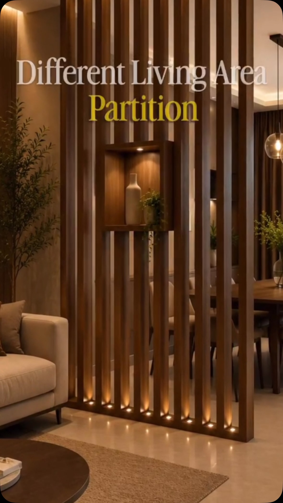 ✨ Define Your Space with Style! 🏡
The right living area partition adds character, creates functional zones, and enhances the overall aesthetics of your home. From elegant glass dividers to modern wooden slats and designer screens, discover partition ideas that blend privacy with sophistication.
📞 Looking to design your dream home? Connect with ABN DESIGNS for bespoke interior solutions tailored to your style.
#abninteriors #LivingRoomDesign #HomePartitions #LuxuryInteriors #interiordesign