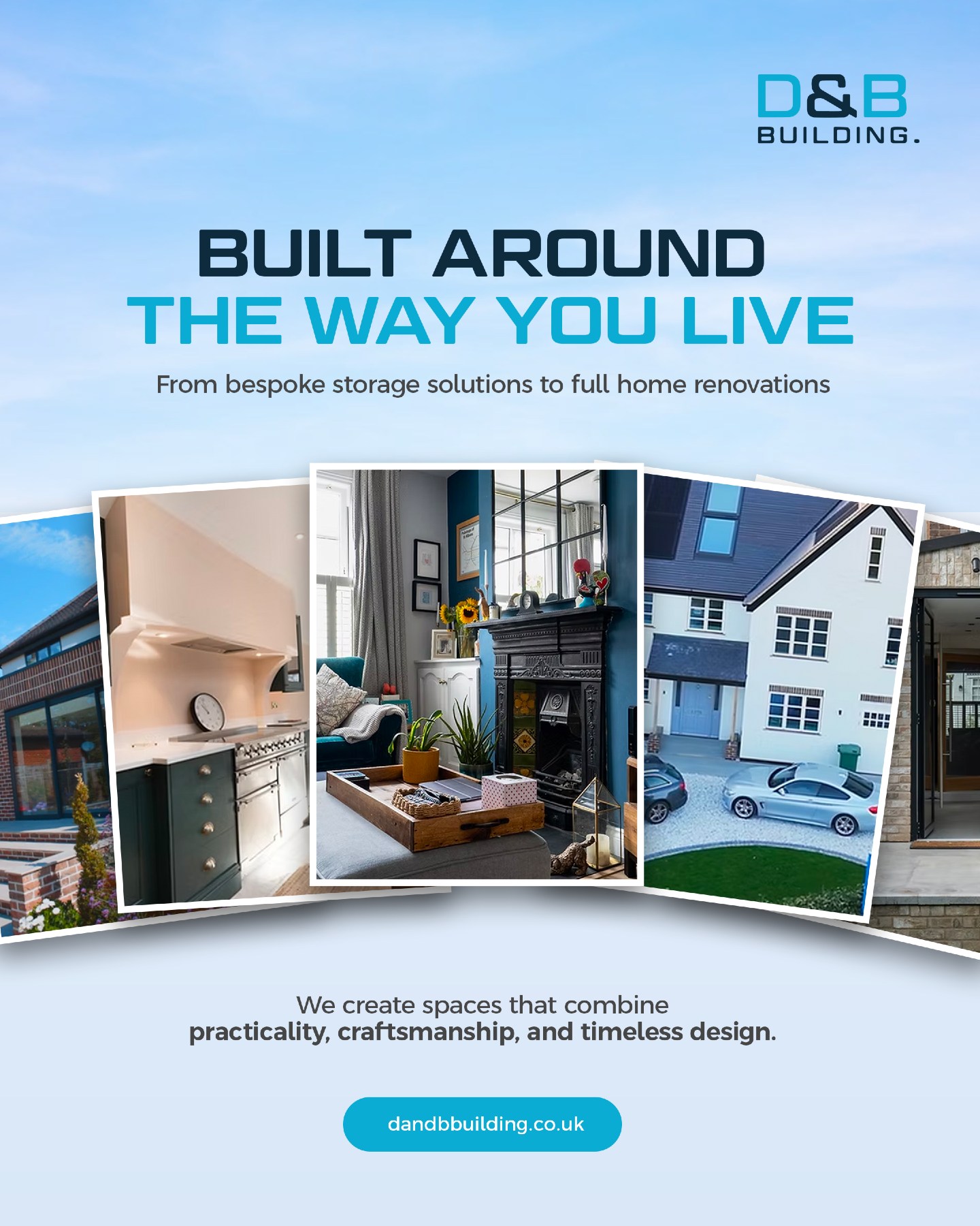 Built around the way you live 🏡
From full renovations to bespoke finishes, we create spaces that feel practical, considered and made for everyday living.
Get in touch with our team today for a free visit and quote 🙌
🌐 dandbbuilding.co.uk
📲 01727 514020 | 07764745711
📧 ben@dandbbuilding.co.uk
📍 St Albans, Hertfordshire
We work primarily in Hertfordshire, with recent projects in Redbourn, Harpenden and St Albans.
#HertfordshireBuilders #StAlbansConstruction #HertfordshireConstruction #StAlbansBuilders #HomeRefurbishment