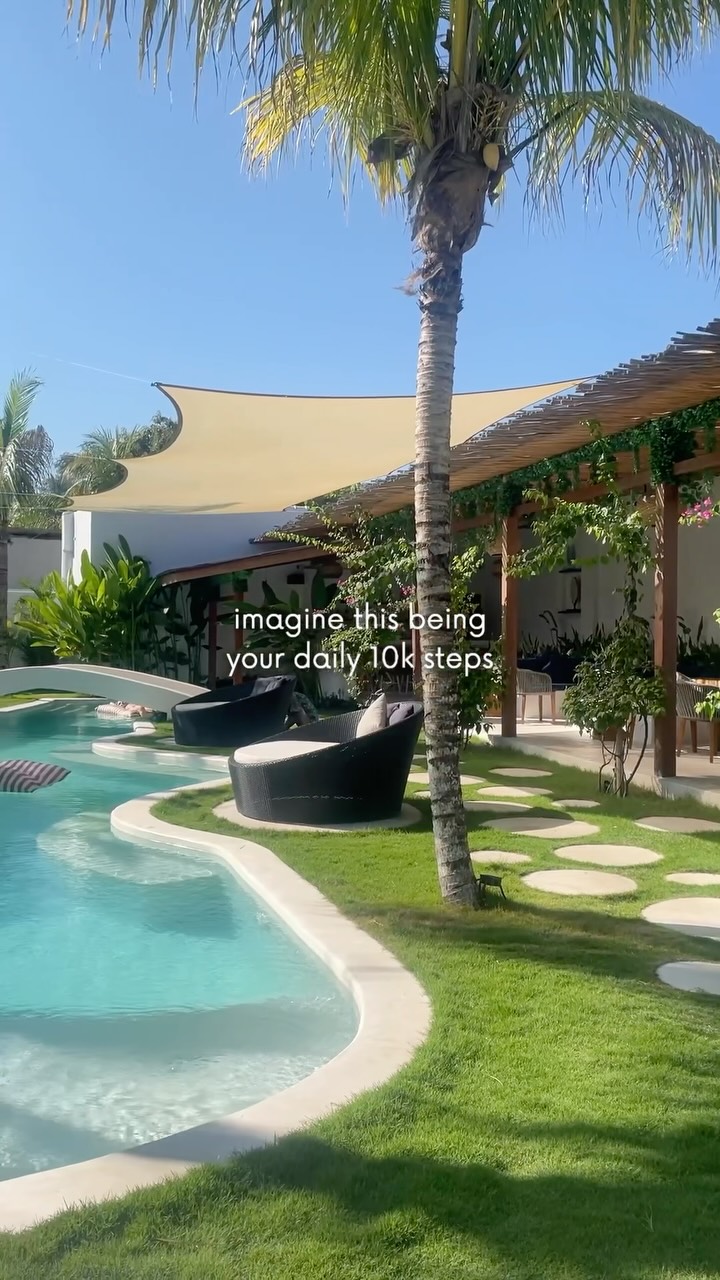 Steps around KOHO Air Hotel on Gili Air. Pool view, garden, good air, your fitness tracker has never had a better day ⛅️
#KOHOAirHotel #GiliAirIsland #HotelVibes #TravelIndonesia #GiliIslands IslandLife