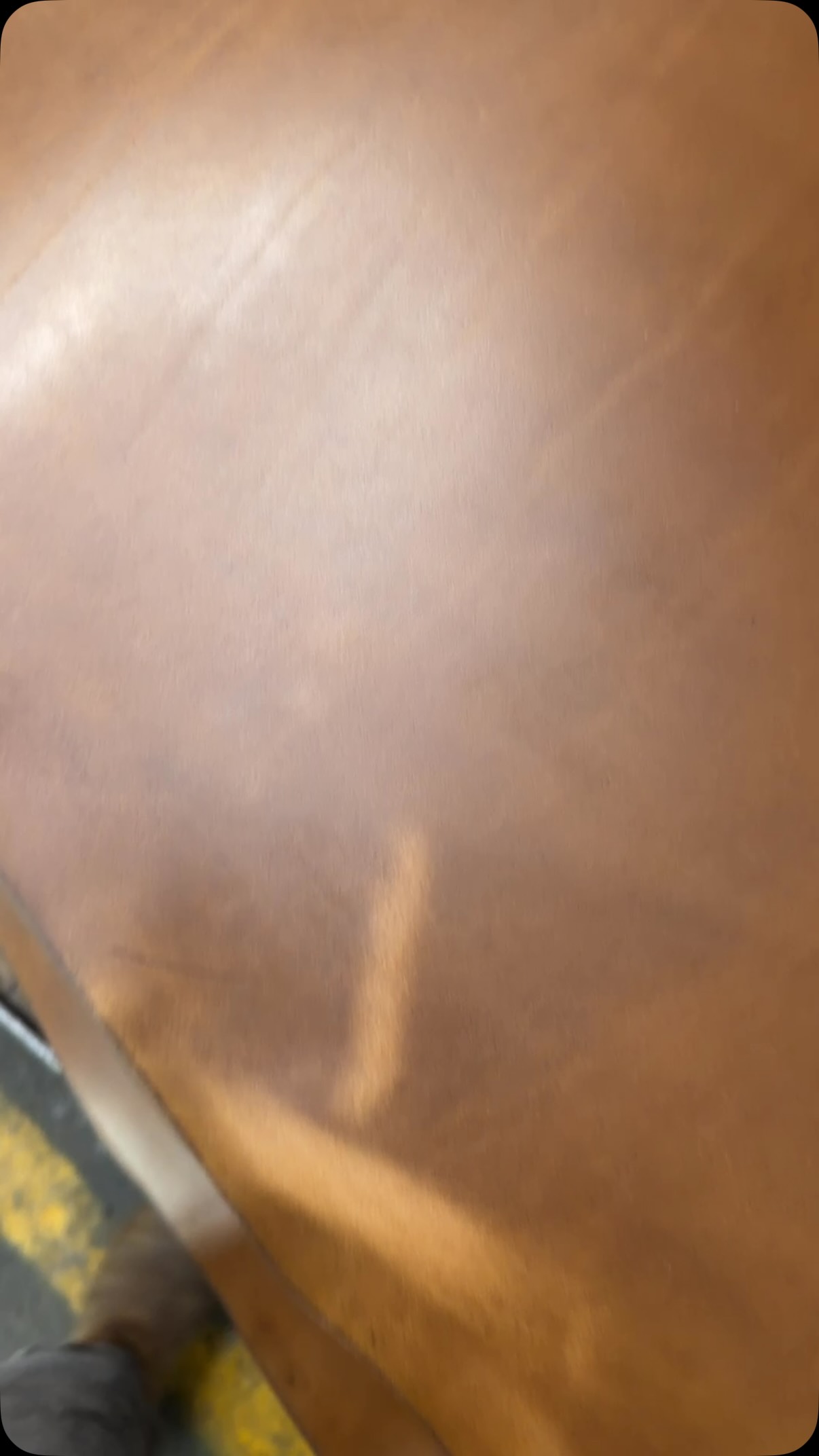Bend it and the color jumps from caramel to honey-gold, then sinks back when you let go. That’s the oil and wax we packed all the way through. The name’s Ymir: in Norse myth, the giant the world itself was built out of. Felt about right. 9–10oz natural latigo. #madeinusa #leathercraft