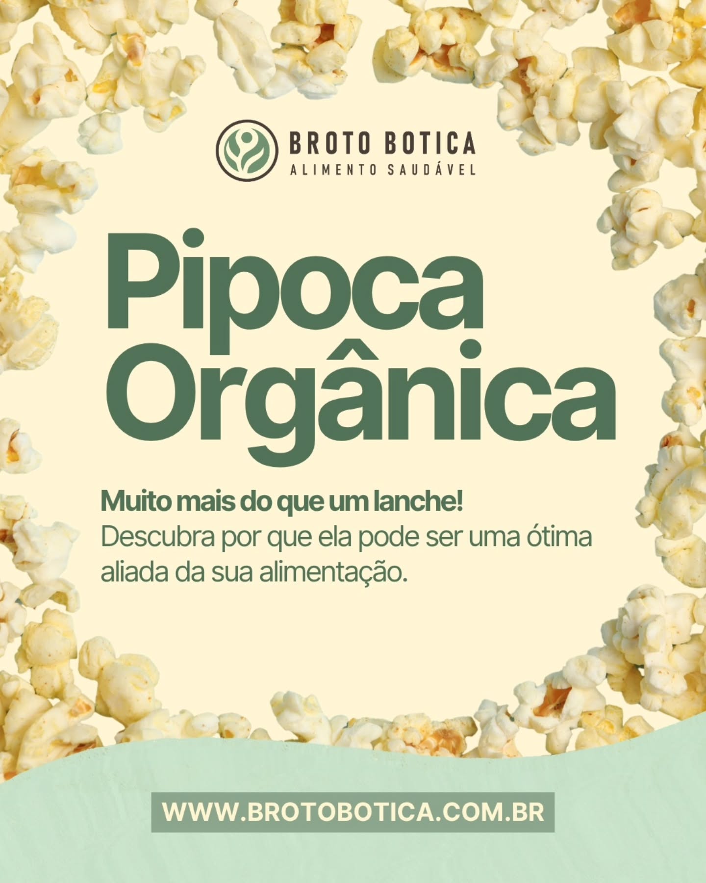 🍿 Você já preparou uma pipoca orgânica e percebeu que alguns grãos não estouraram?
Foi exatamente essa observação da nossa cliente Angela Carneiro que inspirou este conteúdo. 💚
Quando ela nos contou que "o milho de pipoca orgânico não estourou", decidimos pesquisar o assunto para entender o que pode acontecer e compartilhar informações que ajudem outras pessoas.
Descobrimos que fatores como a umidade do grão, o armazenamento e o modo de preparo influenciam diretamente no resultado — e que isso não tem relação com o fato de o milho ser orgânico.
Neste carrossel, você também vai descobrir:
🌱 O que diferencia a pipoca orgânica.
🍿 Seus benefícios para a saúde.
👩🍳 Dicas para preparar a pipoca perfeita.
✨ Sugestões de temperos e acompanhamentos saudáveis.
Nosso agradecimento especial à Angela Carneiro por compartilhar sua experiência e inspirar este conteúdo. É ouvindo nossos clientes que conseguimos levar informação de qualidade para mais pessoas.
👉 Deslize o carrossel e, depois, conte para nós: você já passou por essa situação? Como costuma preparar sua pipoca?
📖 O texto completo está no nosso blog.
Acesse pelo link da bio e confira todos os detalhes!
#PipocaOrgânica #AlimentaçãoSaudável #Orgânicos #VidaSaudável #ConsumoConsciente