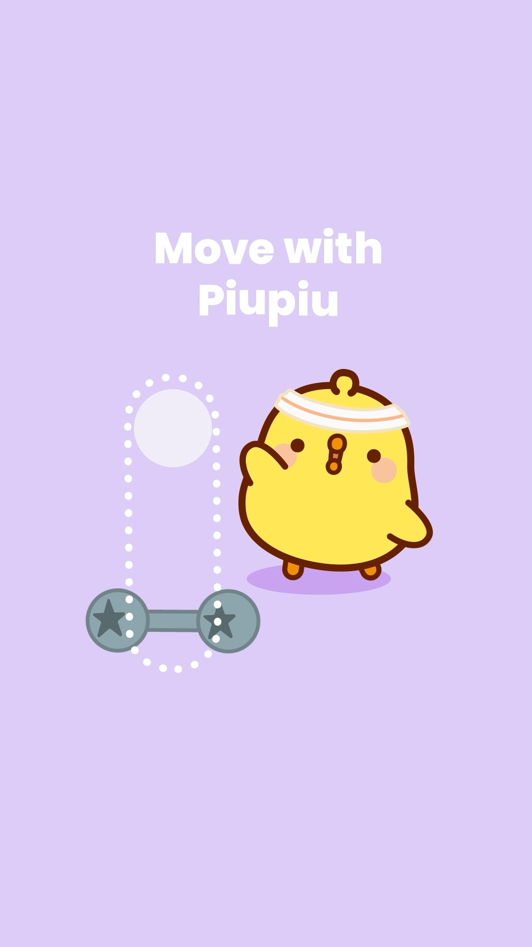 You skipped your workout? Then do it with Molang! ποΈ