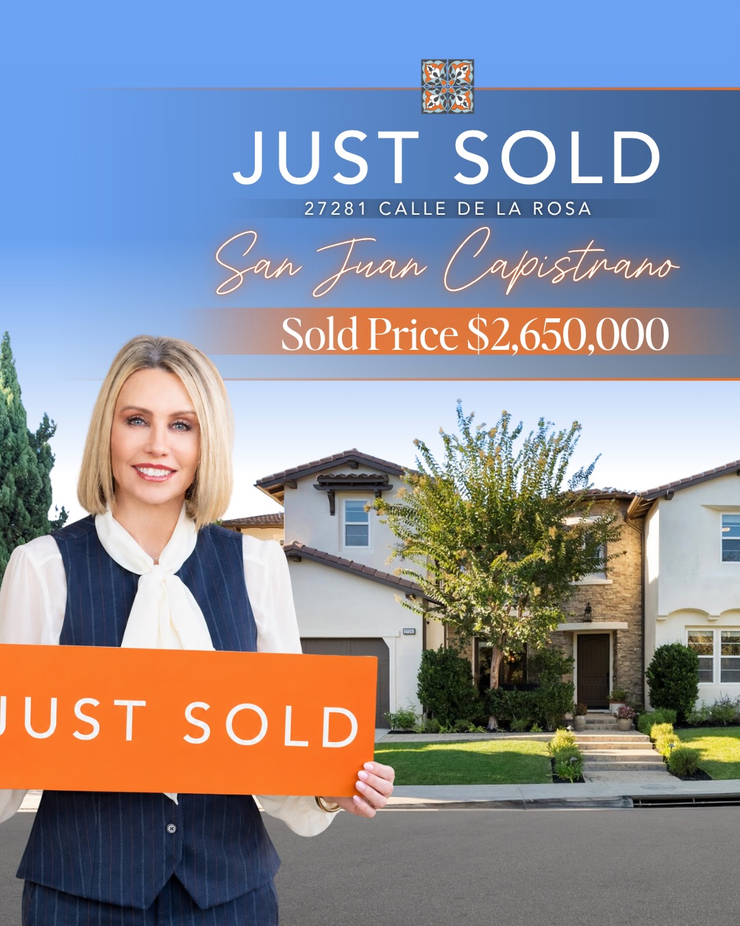 ✨ Just Sold in San Juan Capistrano ✨
27281 Calle De La Rosa has officially SOLD for $2,650,000.
This exceptional 5 bedroom, 5.5 bath estate with 4,280 sqft represented everything we love about luxury living in South Orange County—stunning curb appeal, elevated design, and resort-style outdoor spaces.
From the smooth-coat exterior and redesigned landscape to the saltwater pool, soaring ceilings, designer lighting, rich wood flooring, and seamless indoor-outdoor flow, every detail of this home created an unforgettable experience.
Congratulations to our amazing sellers and everyone involved in bringing this beautiful property to a successful close.
Another incredible chapter closed in San Juan Capistrano ✨
Audra Lambert | Realtor®
DRE 01909872
📞 (949) 697-2232
📧 audra@lambertgrouphomes.com
Realty One Group West
DRE: 02172339, 02226265, 01700814, 02198691, 02206550
#justsold #sanjuancapistrano #luxuryrealestate #orangecountyrealestate #ocrealtor