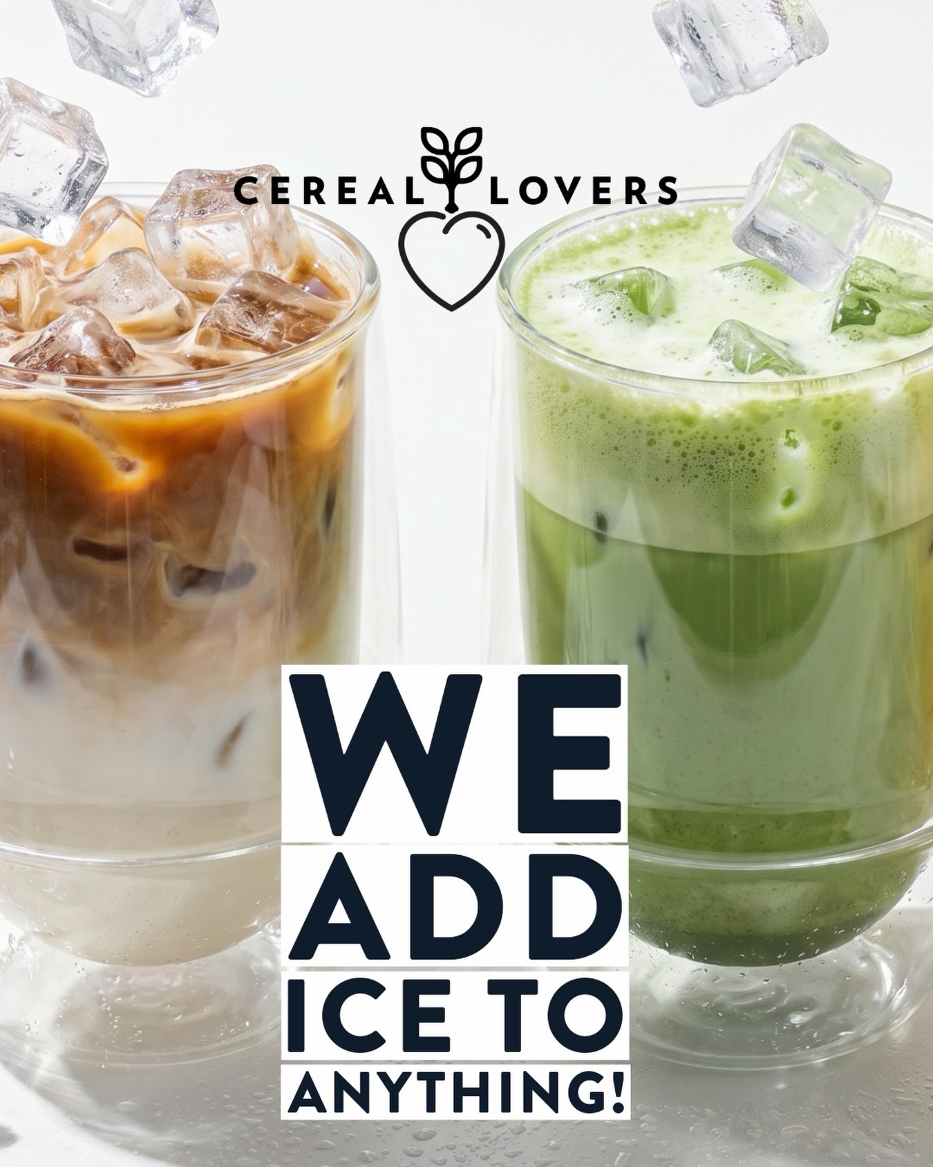 WE ADD ICE TO ANYTHING.
Coffee? Obviously. Matcha? Naturally.
Food? Honestly⊠donât tempt us.
@cerealloves summer is a full-time personality. Weâre icing the drinks, cooling the mood, and serving the kind of fresh that makes Luxembourg feel almost tropical for five minutes.
Iced latte, iced matcha, iced chaos, all welcome.
Come by for something cold, creamy, green, caffeinated, or just emotionally supportive with ice cubes in it. đ§
Food, fun, coffee. We like it chilled.
#CerealLovers #LuxembourgCity