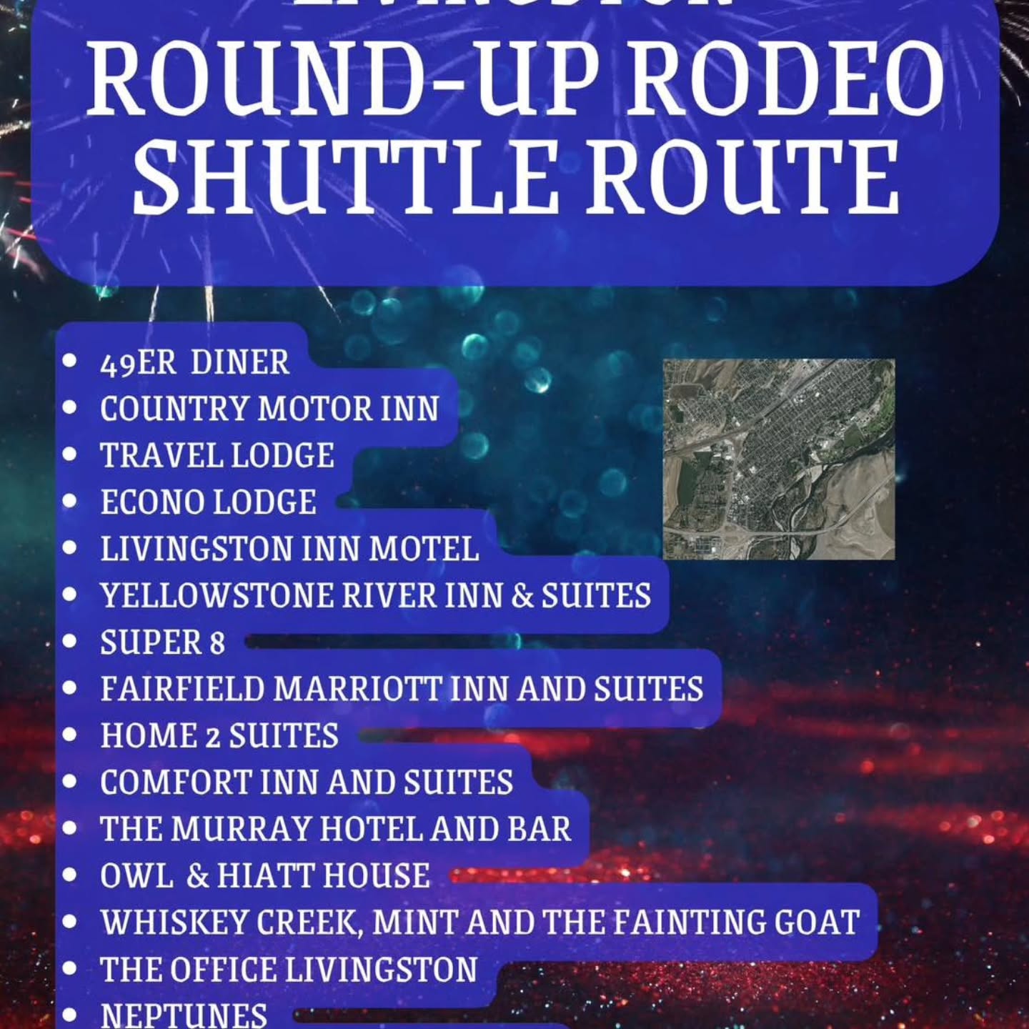 Thanks @theofficelivingston! Arrive alive y’all! Get the FREE shuttle on July 2nd 🇺🇸🇺🇸🐴🎶🤠
#duitaskforce #livingstonmontana #rodeoweek #explorelivingstonmt #paradeday2016