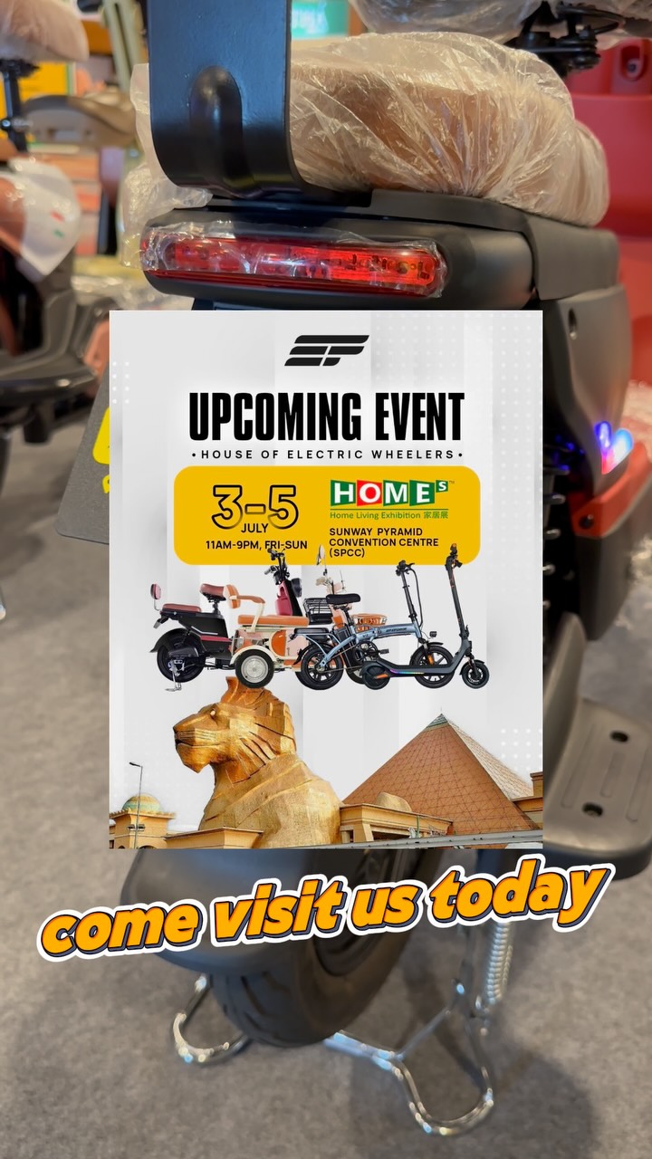 The ride is rolling into Sunway Pyramid Convention Centre (SPCC) from 3 to 5 July! β‘
Whether youβre hunting for your next e-bike, electric scooter, or simply curious about the future of urban mobility, this is your chance to experience EFORGE up close.
π₯ Explore our latest models
βοΈ Get hands-on with our products
π¬ Meet the EFORGE team and discover exclusive event deals
π
3 to 5 July
π Sunway Pyramid Convention Centre (SPCC)
See you there. Your next ride might just be waiting. β‘
#electricbikeshop #electricscootermalaysia #EFORGE #HouseOfElectricWheelers #HomesLivingExpo malaysia
