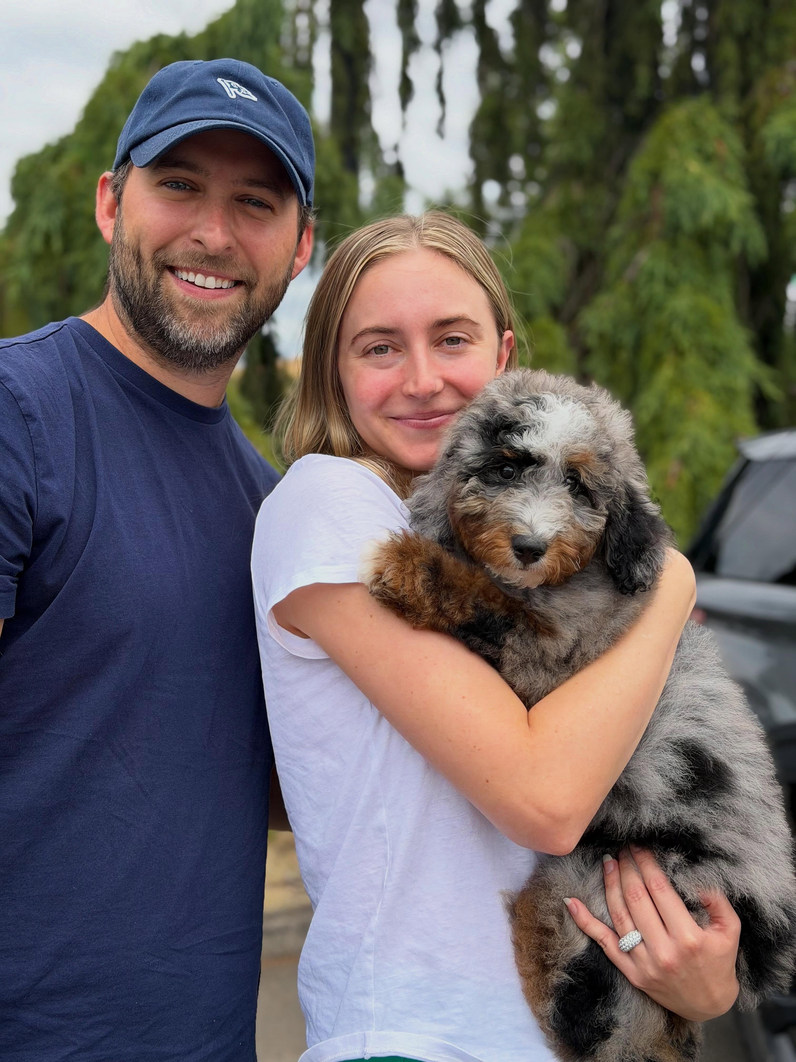 Congratulations to our Newest LK family #LKBernedoodles #Bernedoodles