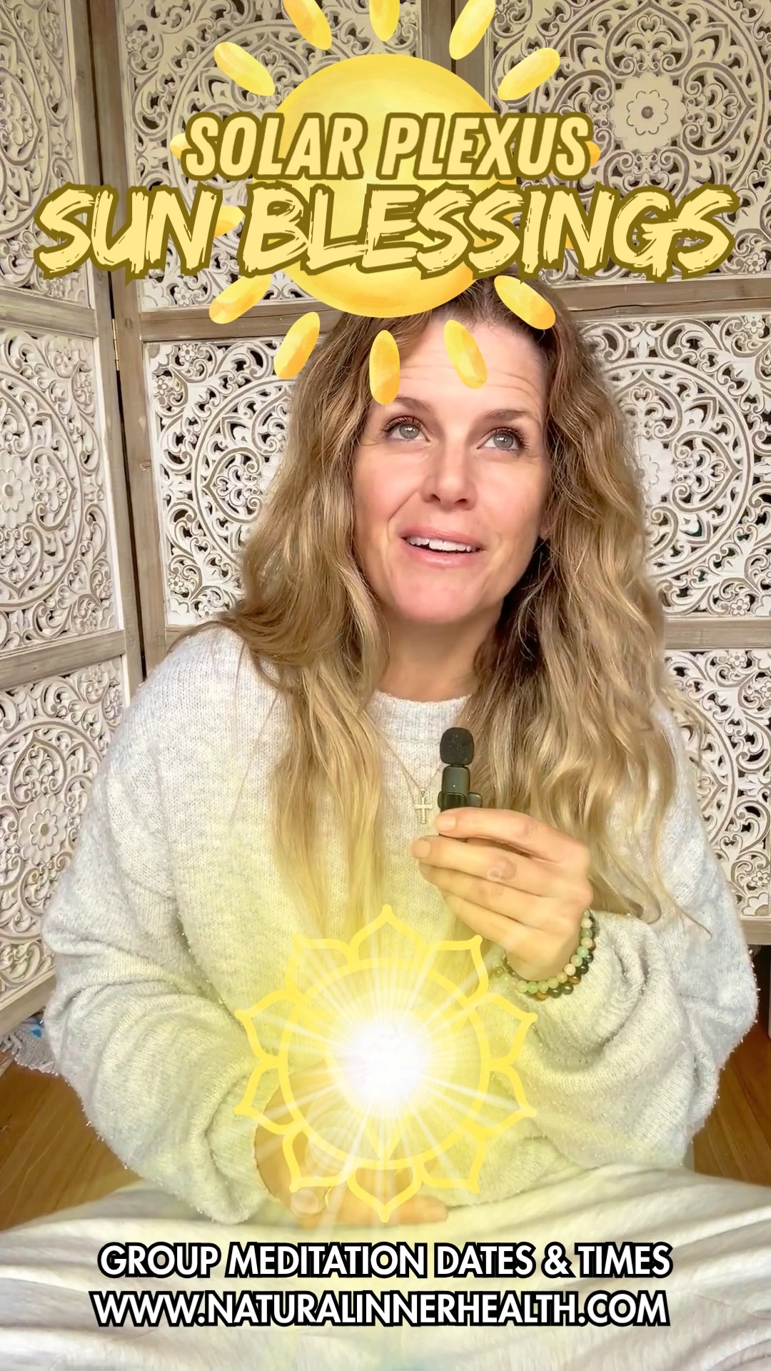 🌞 Solar Plexus Sun Blessings
During today’s meditation, as we strengthened our Solar Plexus chakra, I guided everyone to imagine a bright yellow sun glowing in their centre. And right in that moment… the clouds parted and real sunlight streamed into the room, bathing every beautiful soul in golden light!
A perfect reminder that the Solar Plexus is an energy receiver… and the universe always responds.
Feel so blessed to have witnessed it.
The Solar Plexus is your centre of confidence, joy and personal power.
If you would love to join us next time to reconnect your body, heart and soul, calm your mind, ground into Mother Earth and build inner confidence and peace, visit www.naturalinnerhealth.com for dates and times. Would love to see you there.
#solarplexus #solarplexuschakra #sunblessings #chakrahealing #energyhealing #soundhealing #groupmeditation #innerpower #confidenceboost #groundingpractice #mindbodyspirit #naturalinnerhealth #tammymiller #perthwellness #perthmeditation #spiritualgrowth #meditationcommunity #raiseyourvibration #selflove #womenwhomeditate