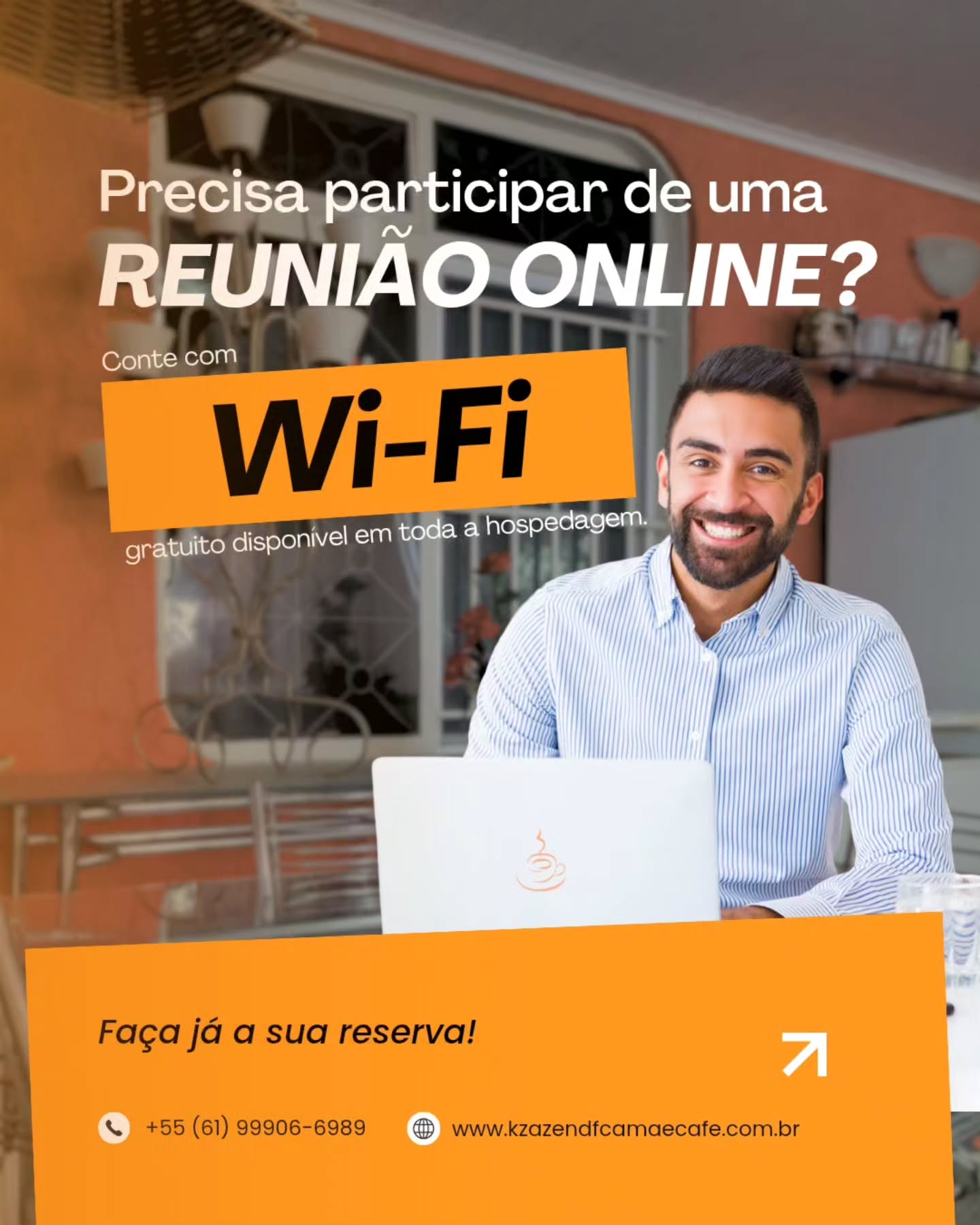Quem viaja a trabalho sabe que nem sempre é possível desconectar.
Uma reunião de última hora, um relatório para finalizar ou uma videoconferência importante podem fazer parte da rotina mesmo durante a viagem.
Por isso, disponibilizamos Wi-Fi gratuito em todas as áreas da hospedagem, para que você mantenha sua produtividade sem preocupações.
Porque praticidade também faz parte de uma boa estadia.
📲 Consulte disponibilidade pelo link da bio.
#viagemdenegocio #brasília #hospedagembusiness