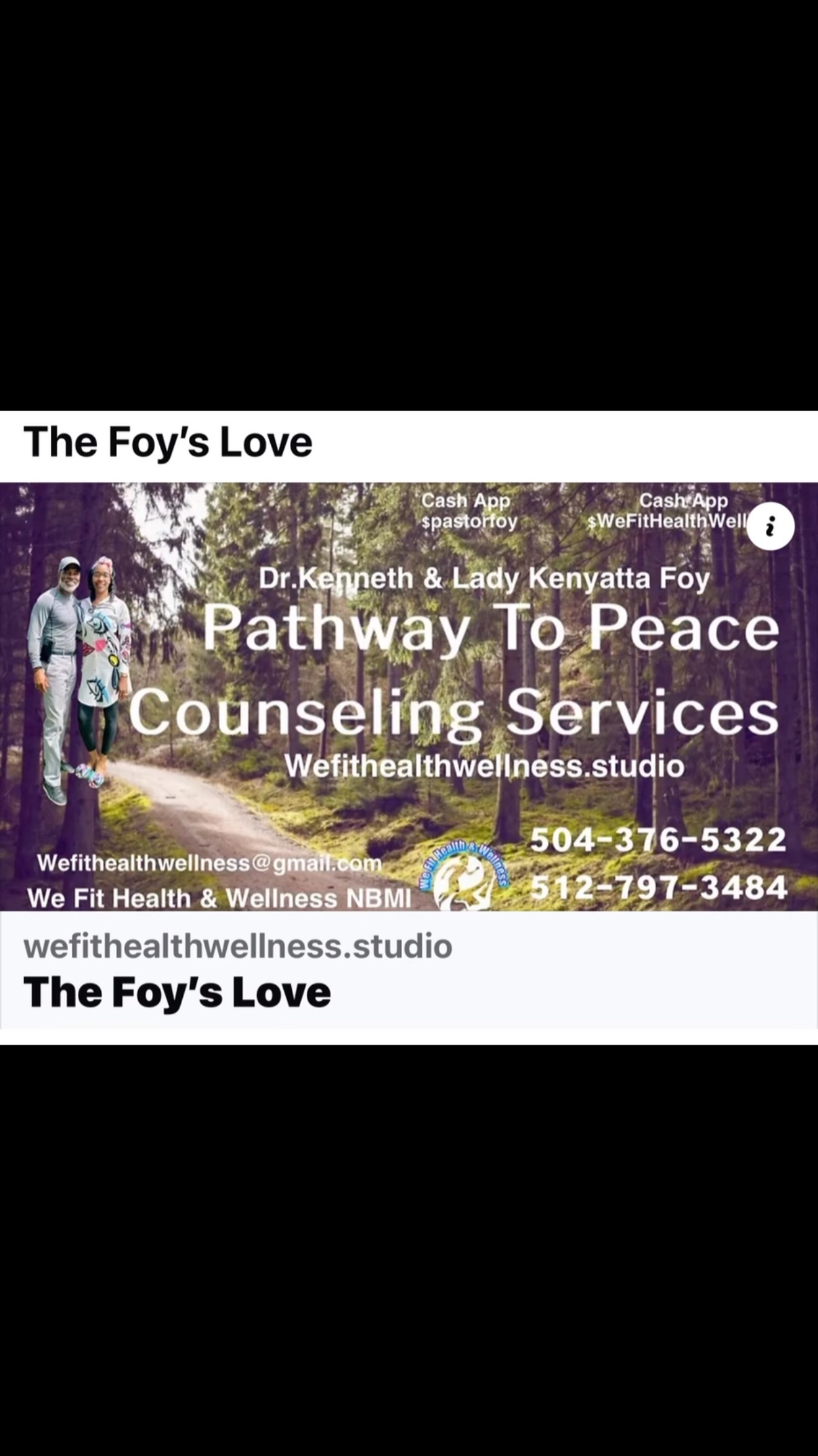 The Foy’s Love
https://www.wefithealthwellness.studio/post/the-foy-s-love