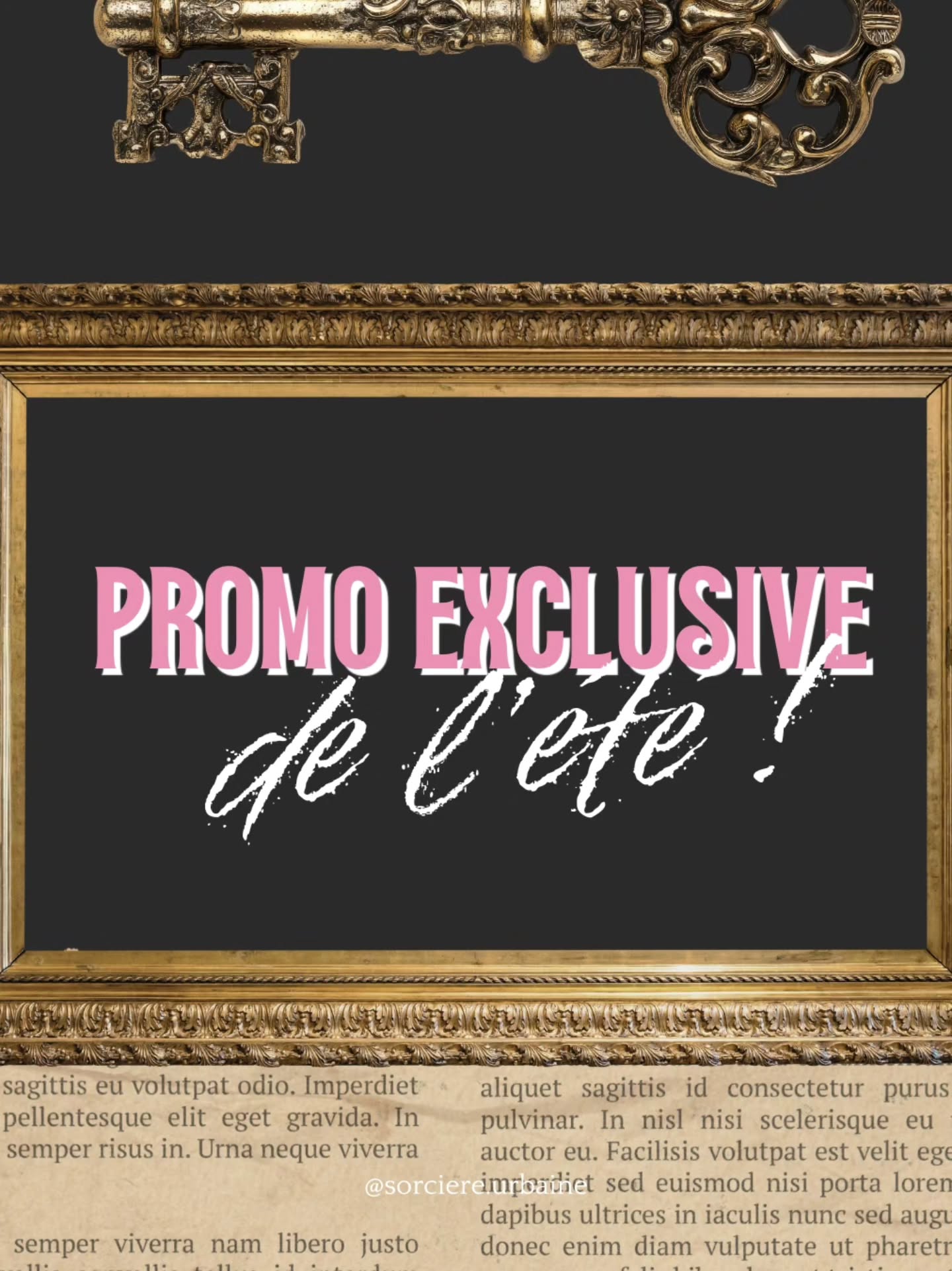 | Les promos de l'été 💐🔥🌞 |
Jusqu’au 15 juillet inclus, j’ai décidé de te faire plaisir !
✒️ Parce que c’est l'été et qu’on a envie de se plonger dans ce qui nous plaît.
✒️ Parce qu’on peut avoir un peu plus de temps pour nous (pas toujours).
✒️ Parce qu’on attend toute l’année de se réserver un temps pour soi, et je pense que c’est le moment.
Je te propose des promos exclusives sur mon site, La Librairie. Tu y trouveras tous mes ebooks sur le tarot et les cours en ligne proposés dans l’Institut depuis Janvier !
Avec le code promo : JUILLET30
Le lien est en bio si tu veux en profiter 🔥 !